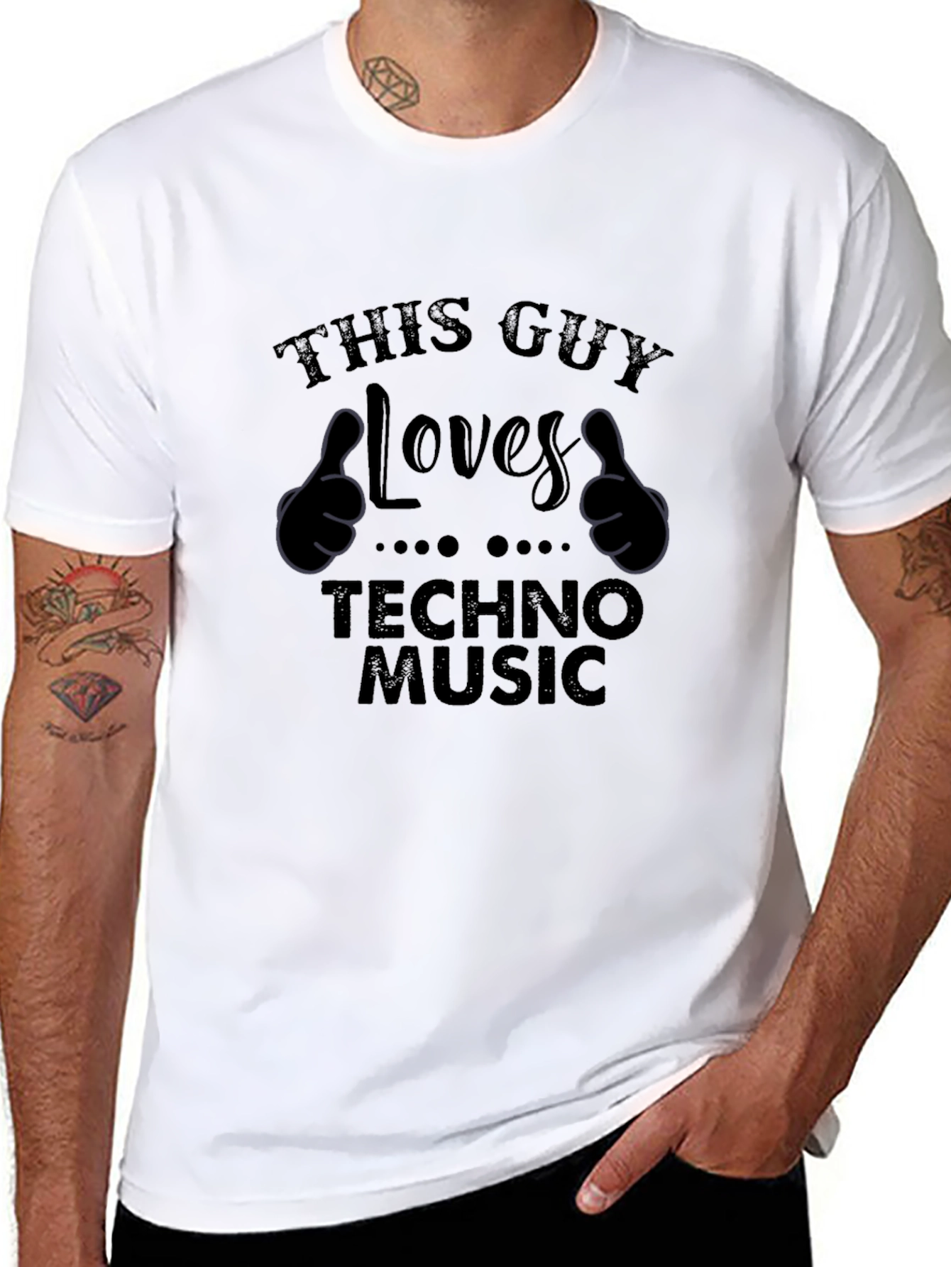 Techno Music Lover T-Shirt - Funny Graphic Tee