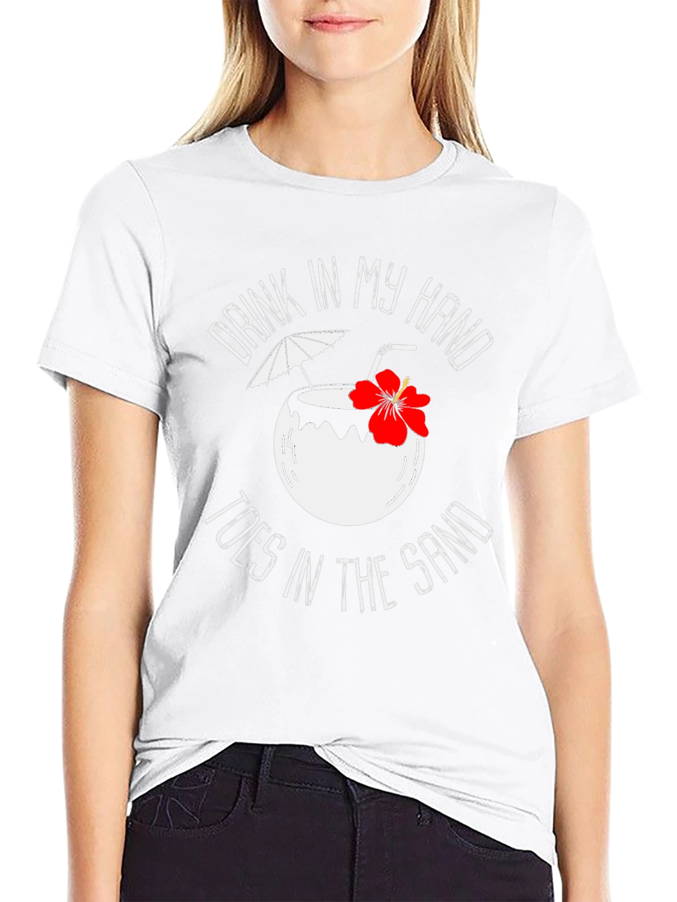 Drink In My Hand T-Shirt - Beach Summer Vibes