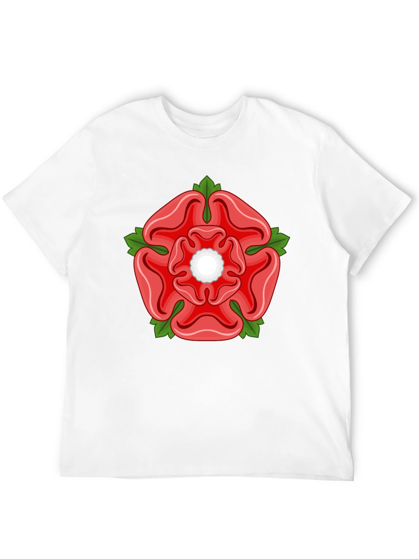 English Rose Graphic Tee - Black