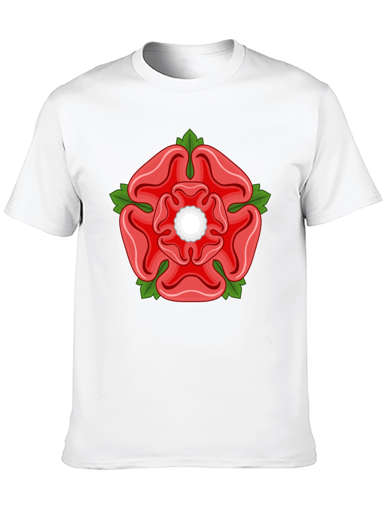 English Rose Graphic Tee - Black