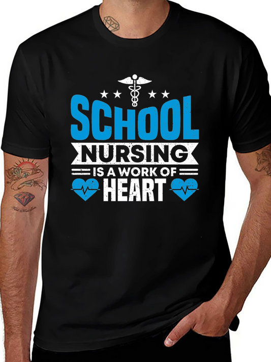 School Nursing T-Shirt: A Work of Heart