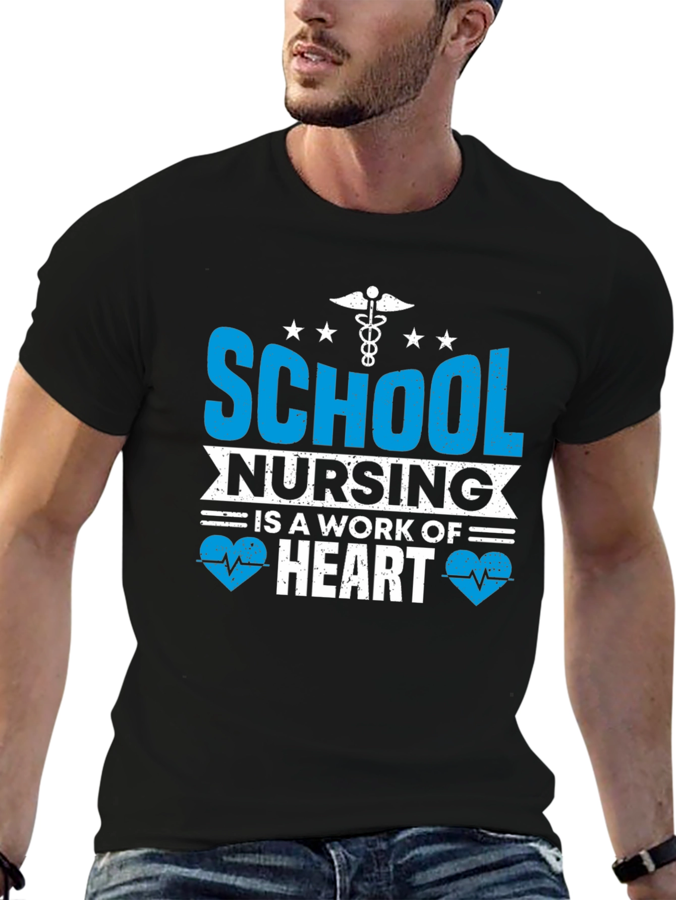 School Nursing T-Shirt: A Work of Heart