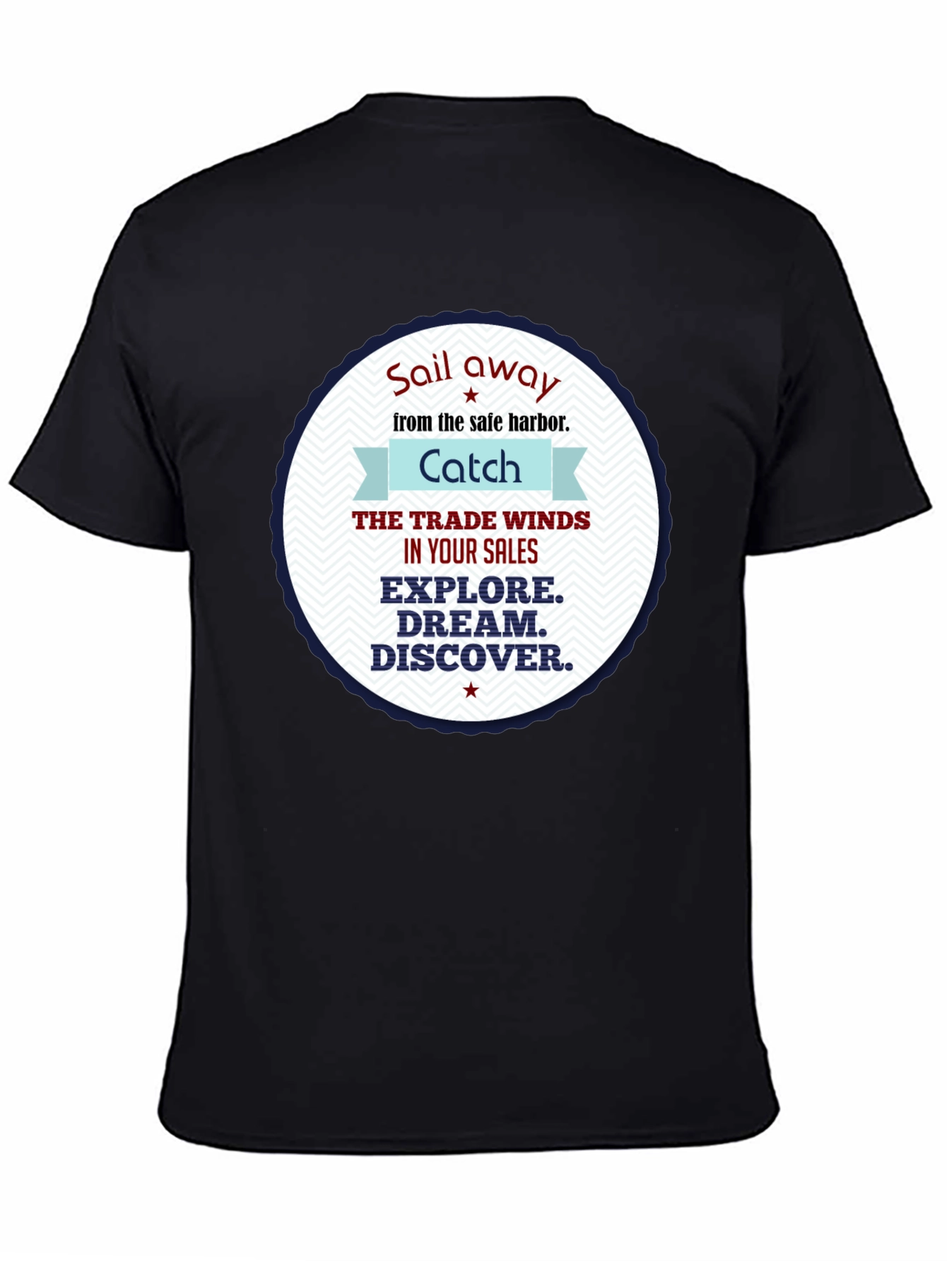 Nautical Theme Graphic T-Shirt
