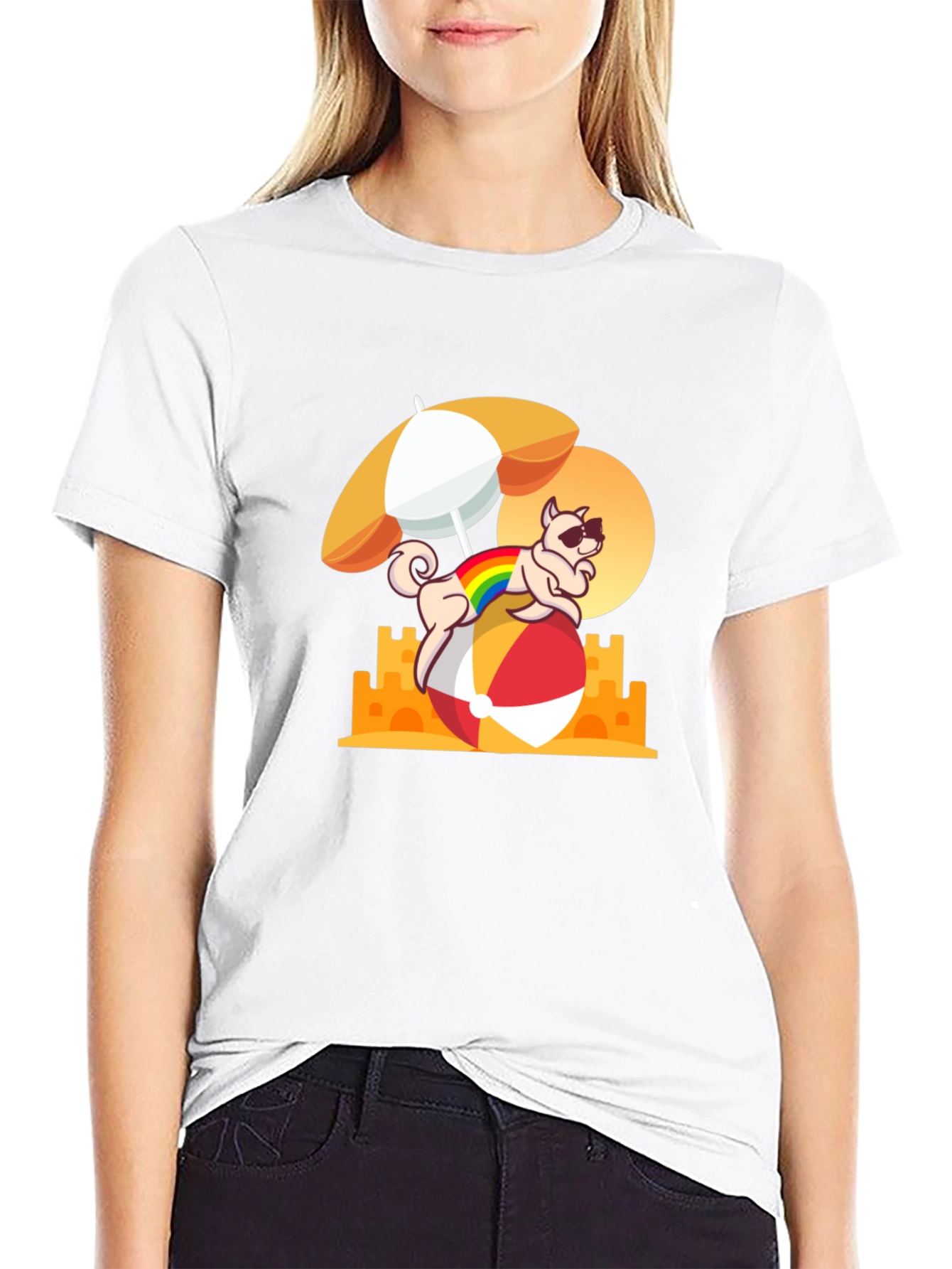 Cool Dog Beach Vibes T-Shirt