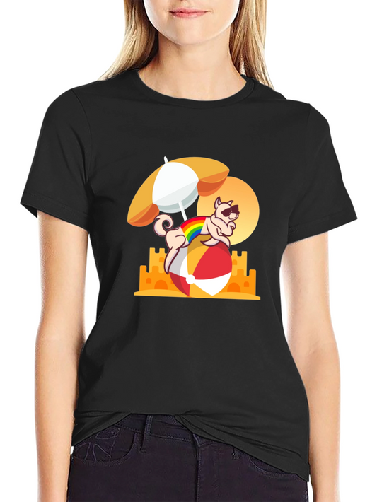 Cool Dog Beach Vibes T-Shirt