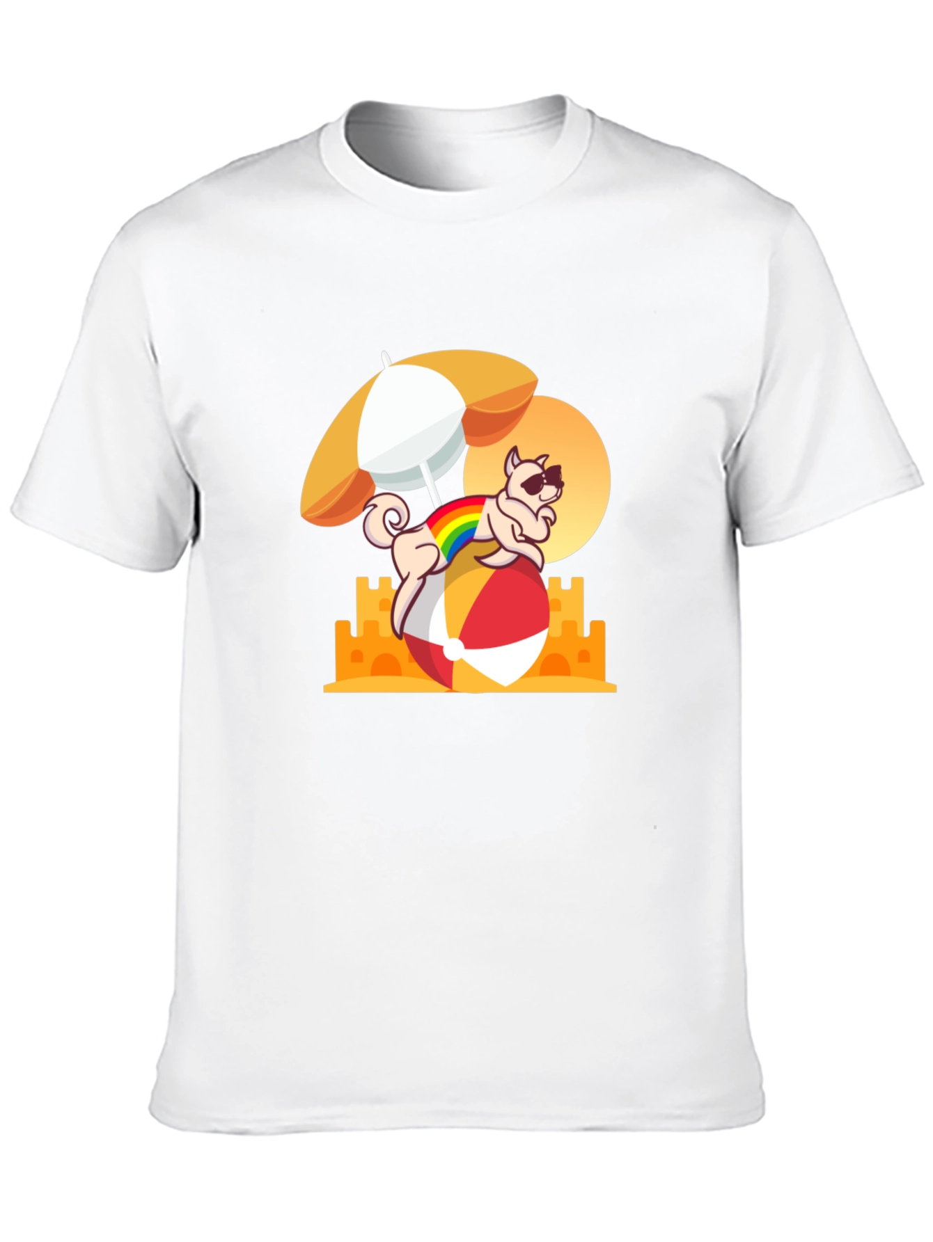 Cool Dog Beach Vibes T-Shirt