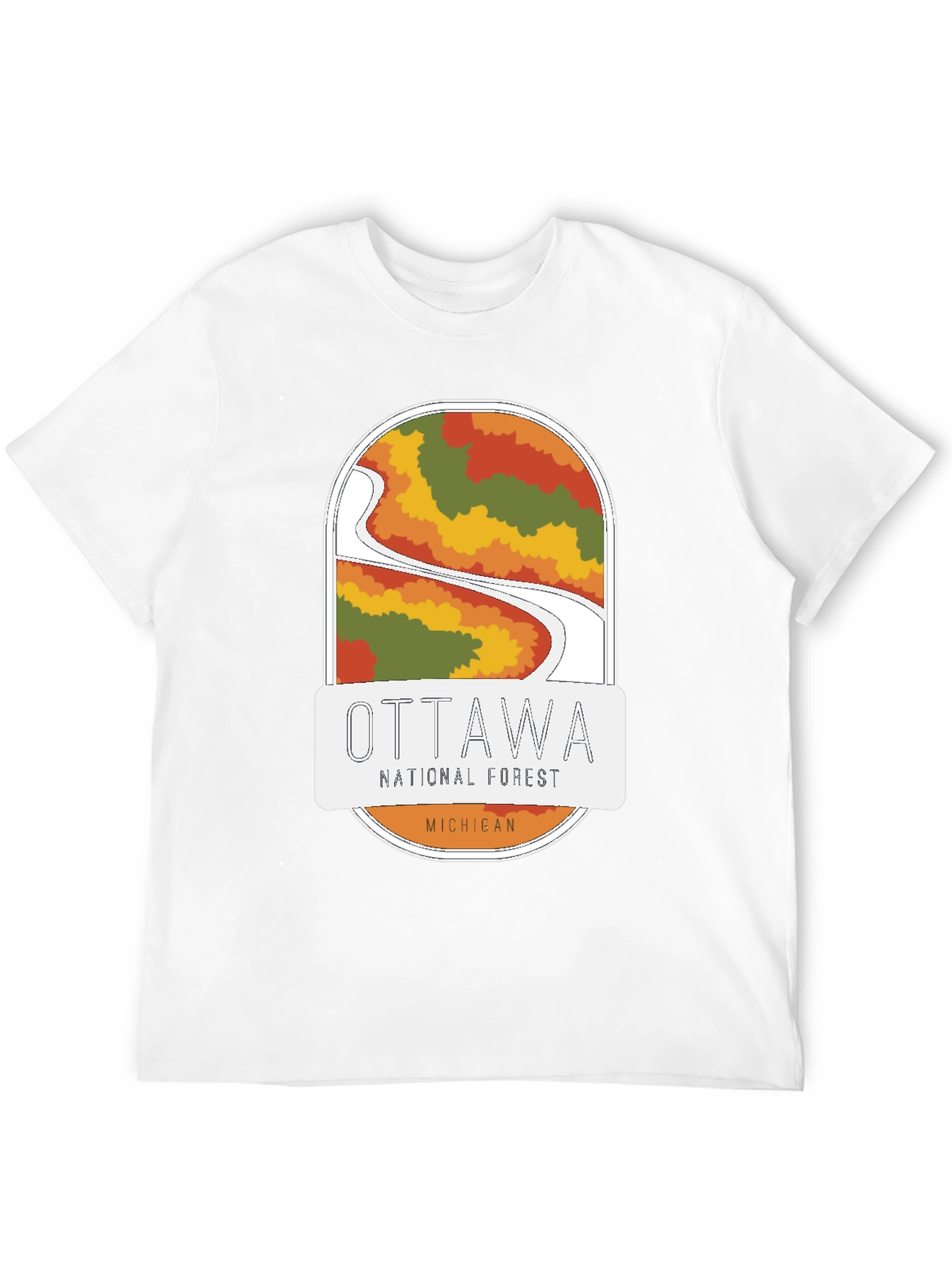 Ottawa National Forest T-Shirt - Michigan Souvenir Tee