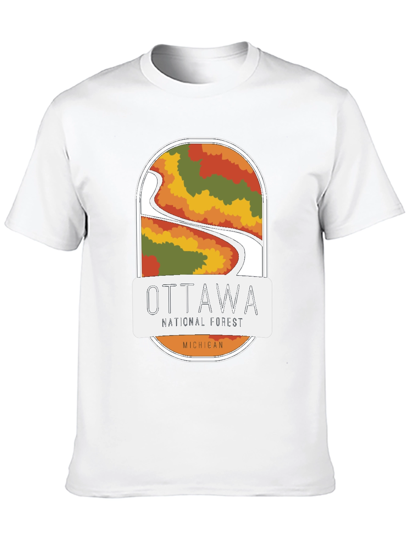 Ottawa National Forest T-Shirt - Michigan Souvenir Tee