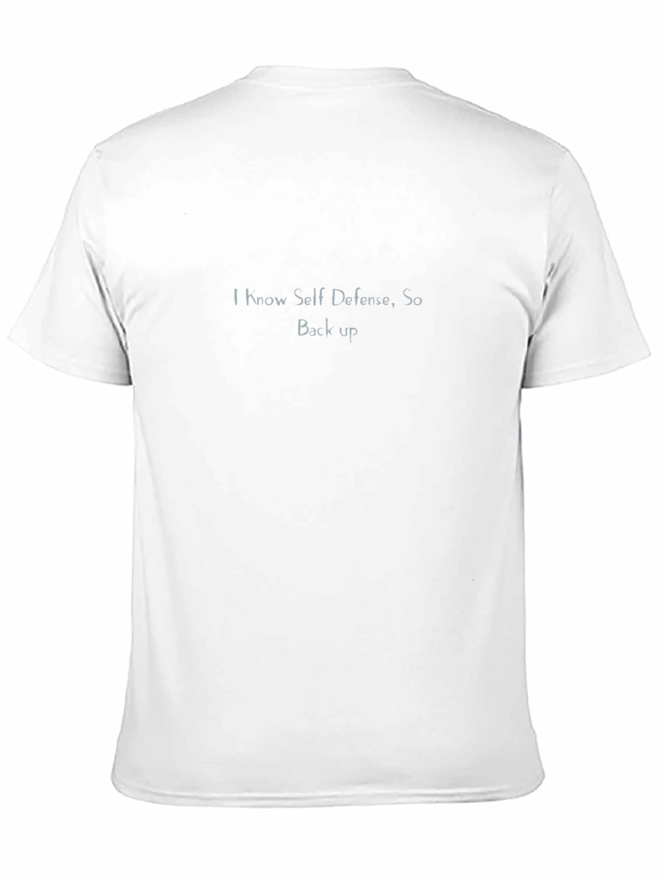 Self Defense Graphic T-Shirt - Mens Black Tee