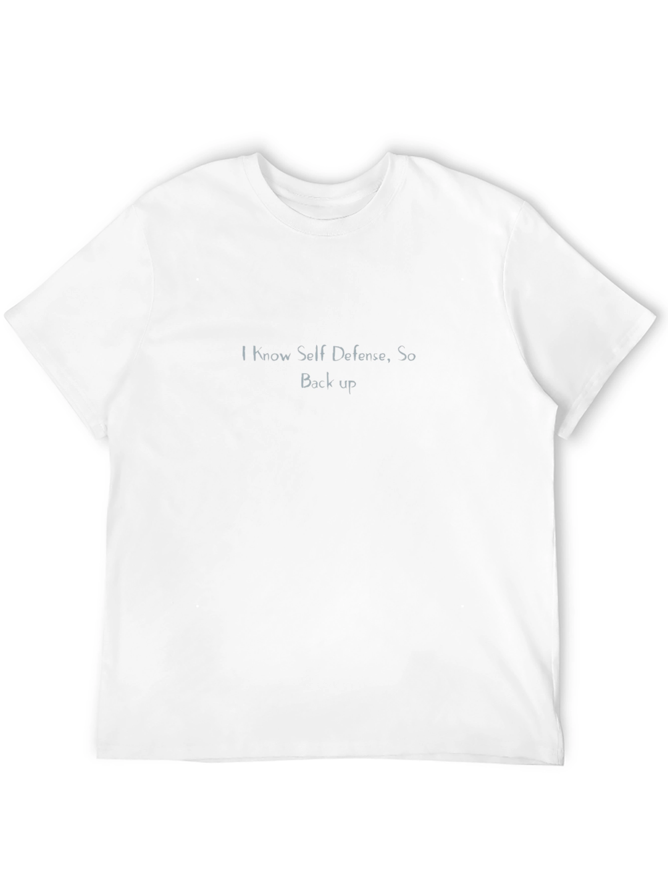 Self Defense Graphic T-Shirt - Mens Black Tee