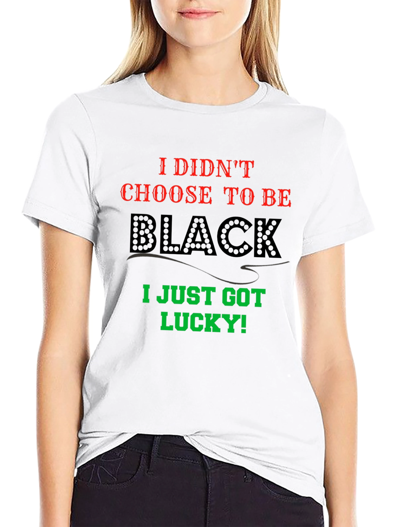 I Didnt Choose To Be Black T-Shirt