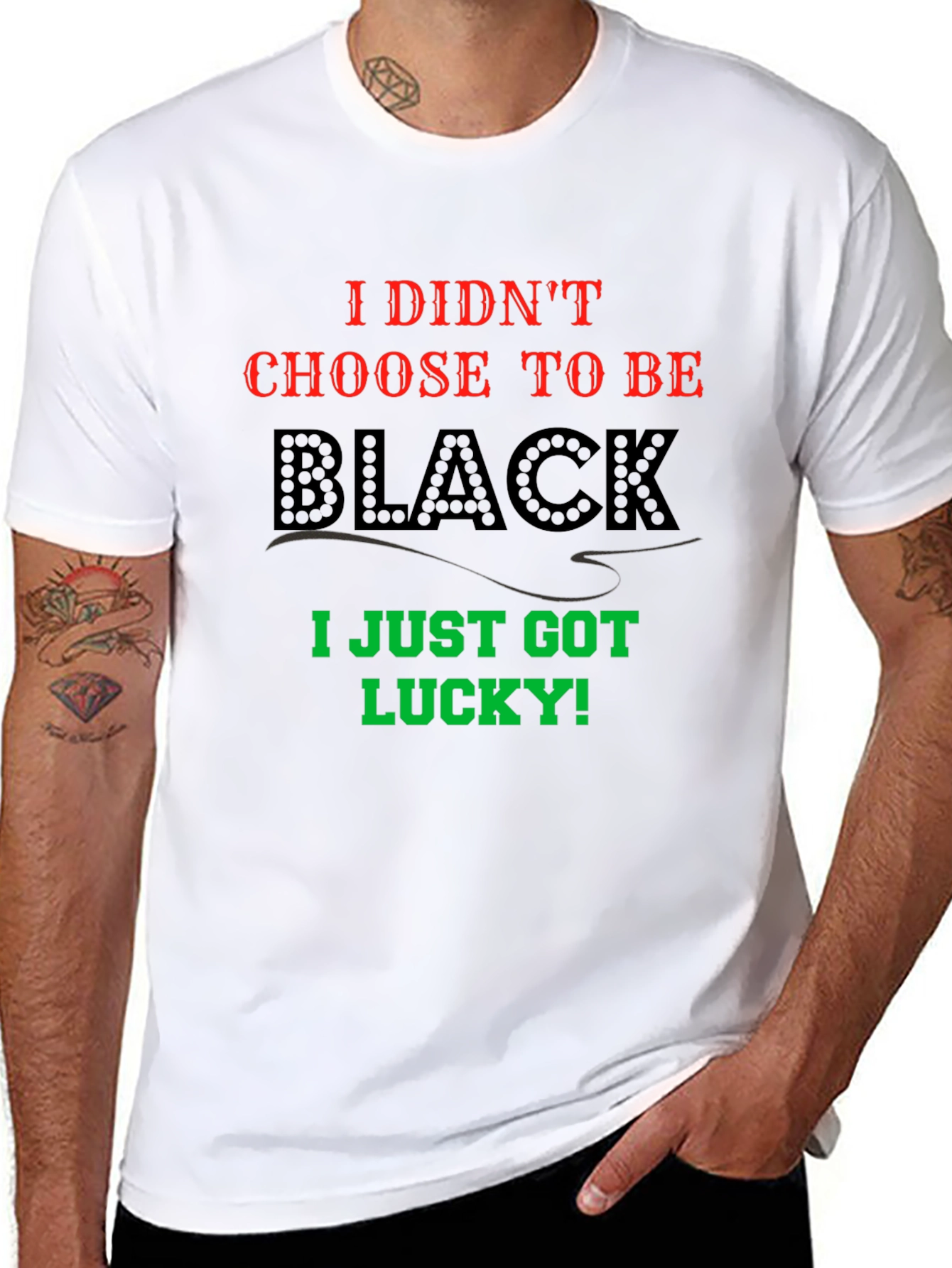 I Didnt Choose To Be Black T-Shirt