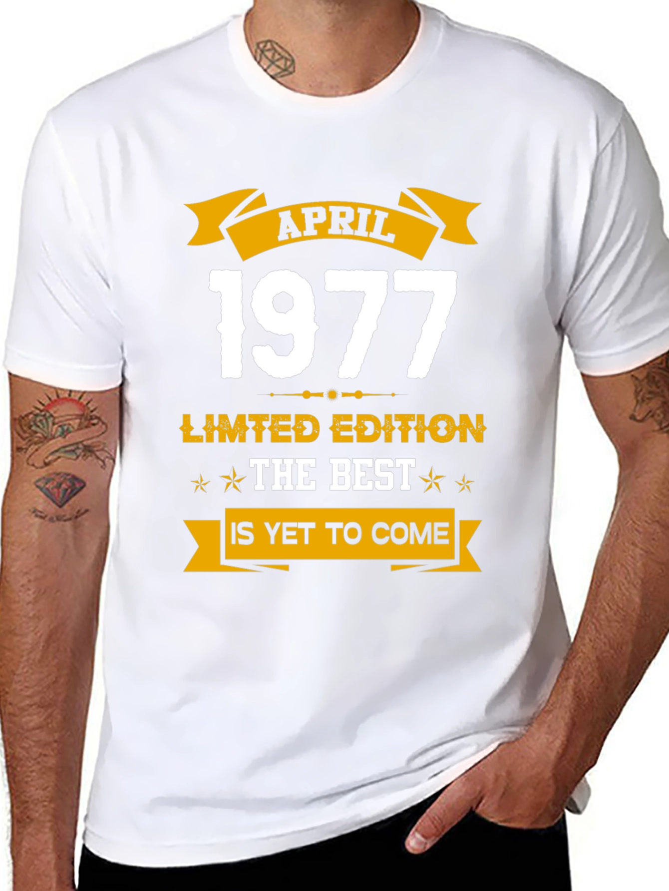 April 1977 Limited Edition Graphic T-Shirt