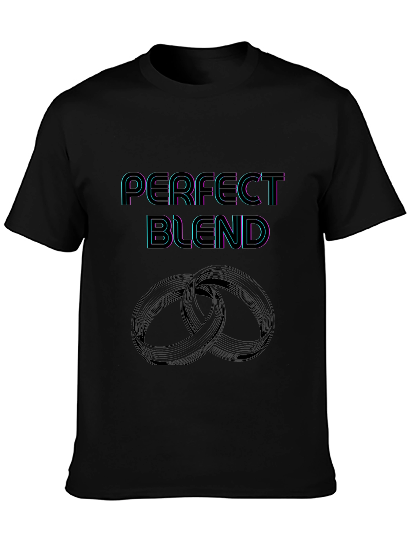Perfect Blend Wedding Rings T-Shirt