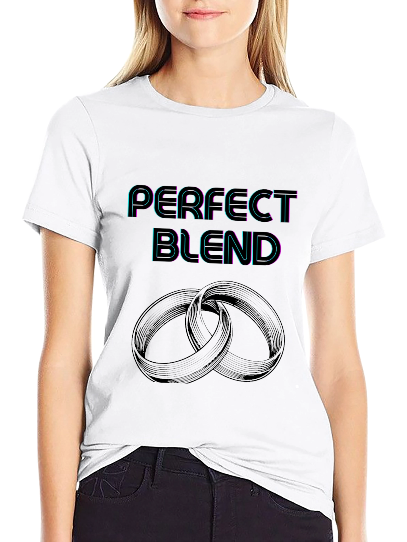 Perfect Blend Wedding Rings T-Shirt