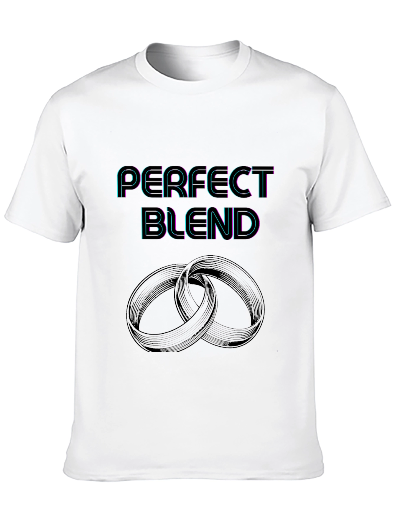 Perfect Blend Wedding Rings T-Shirt