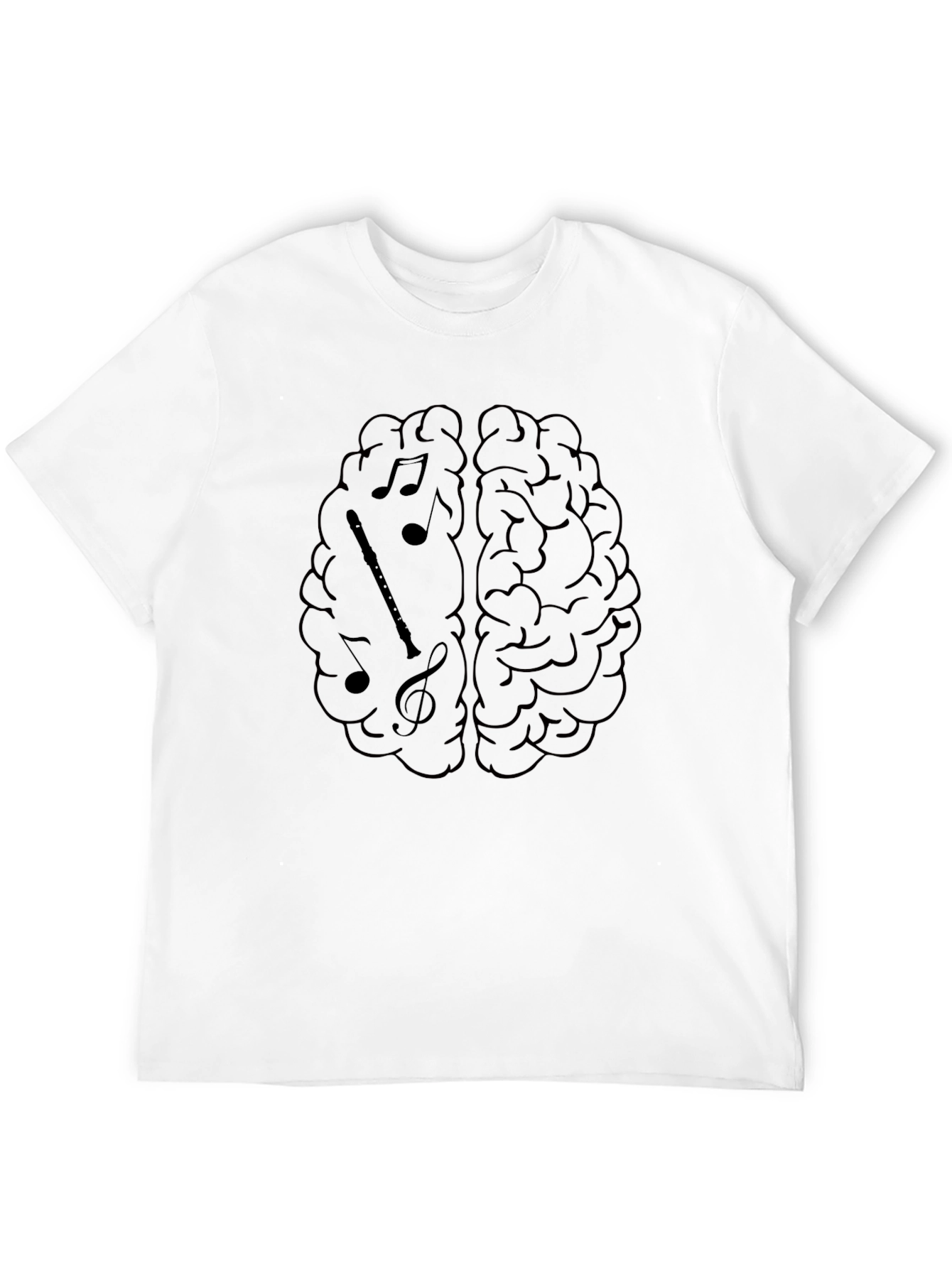 Music Brain T-Shirt - Creative Musician Tee