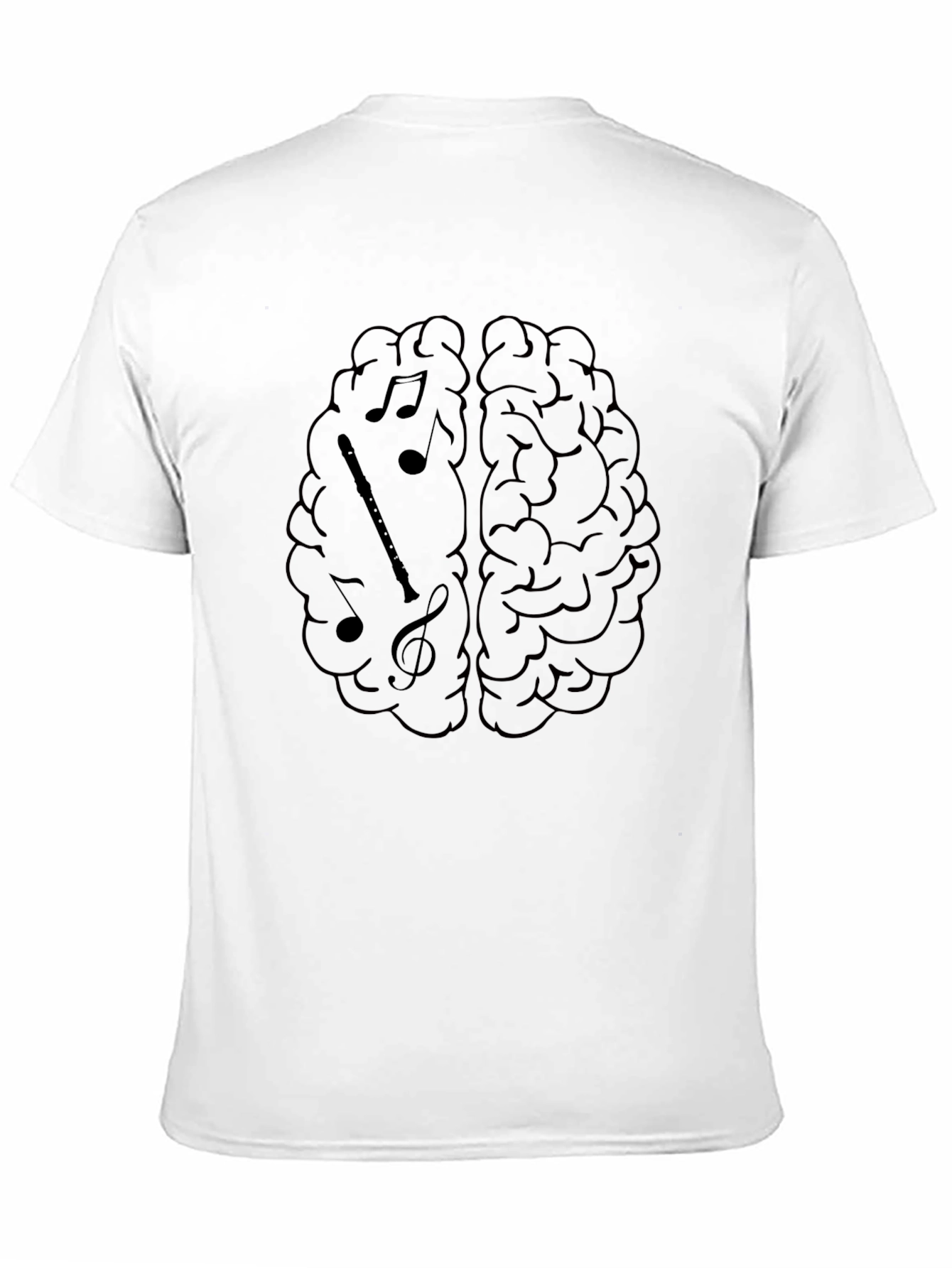 Music Brain T-Shirt - Creative Musician Tee