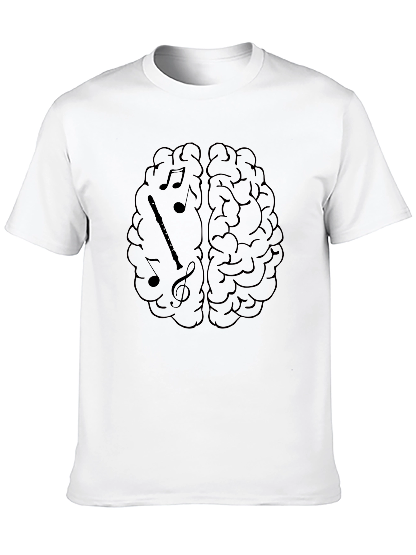 Music Brain T-Shirt - Creative Musician Tee