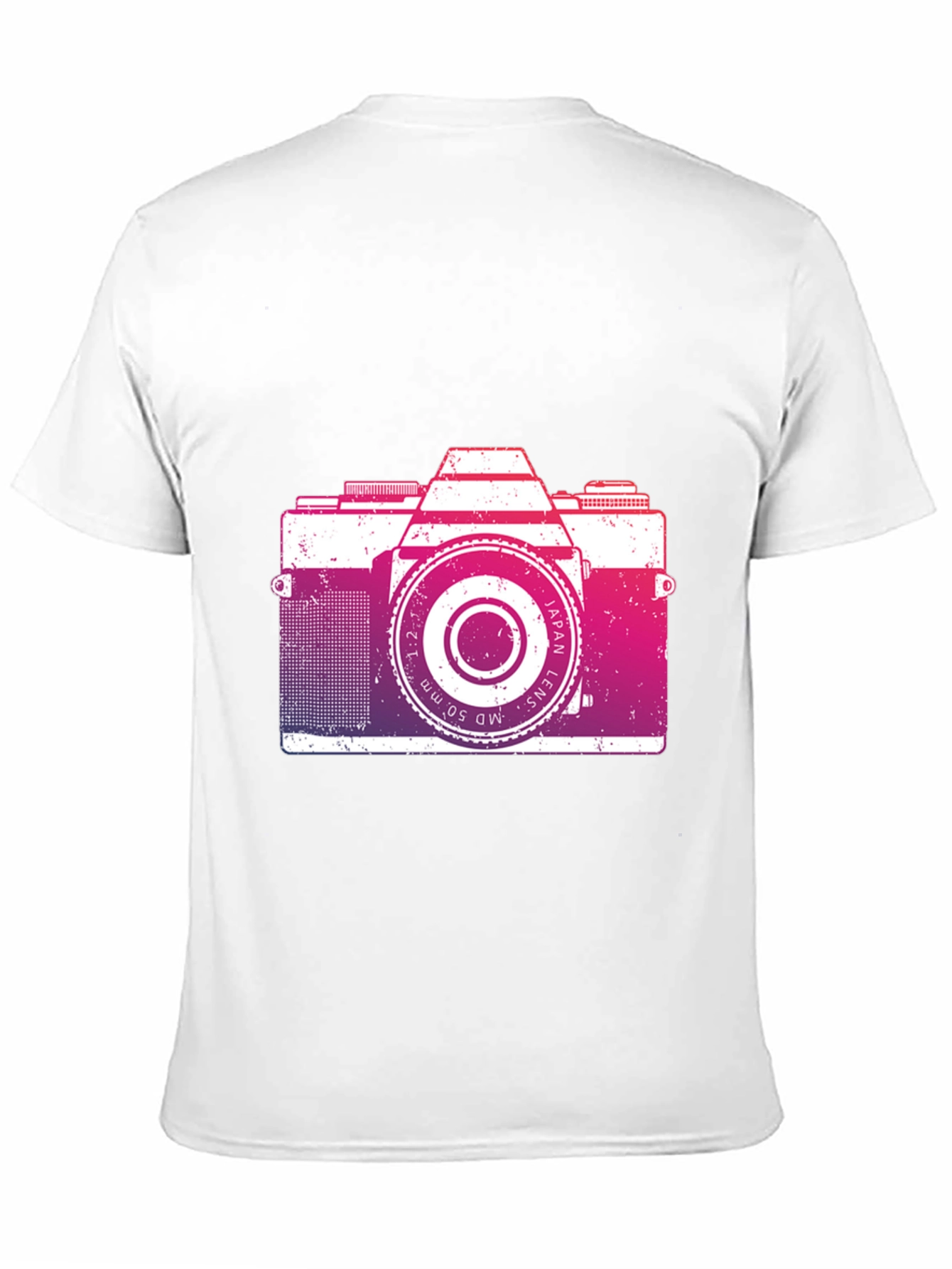Retro Camera Graphic Tee - Stylish Photographer Shirt