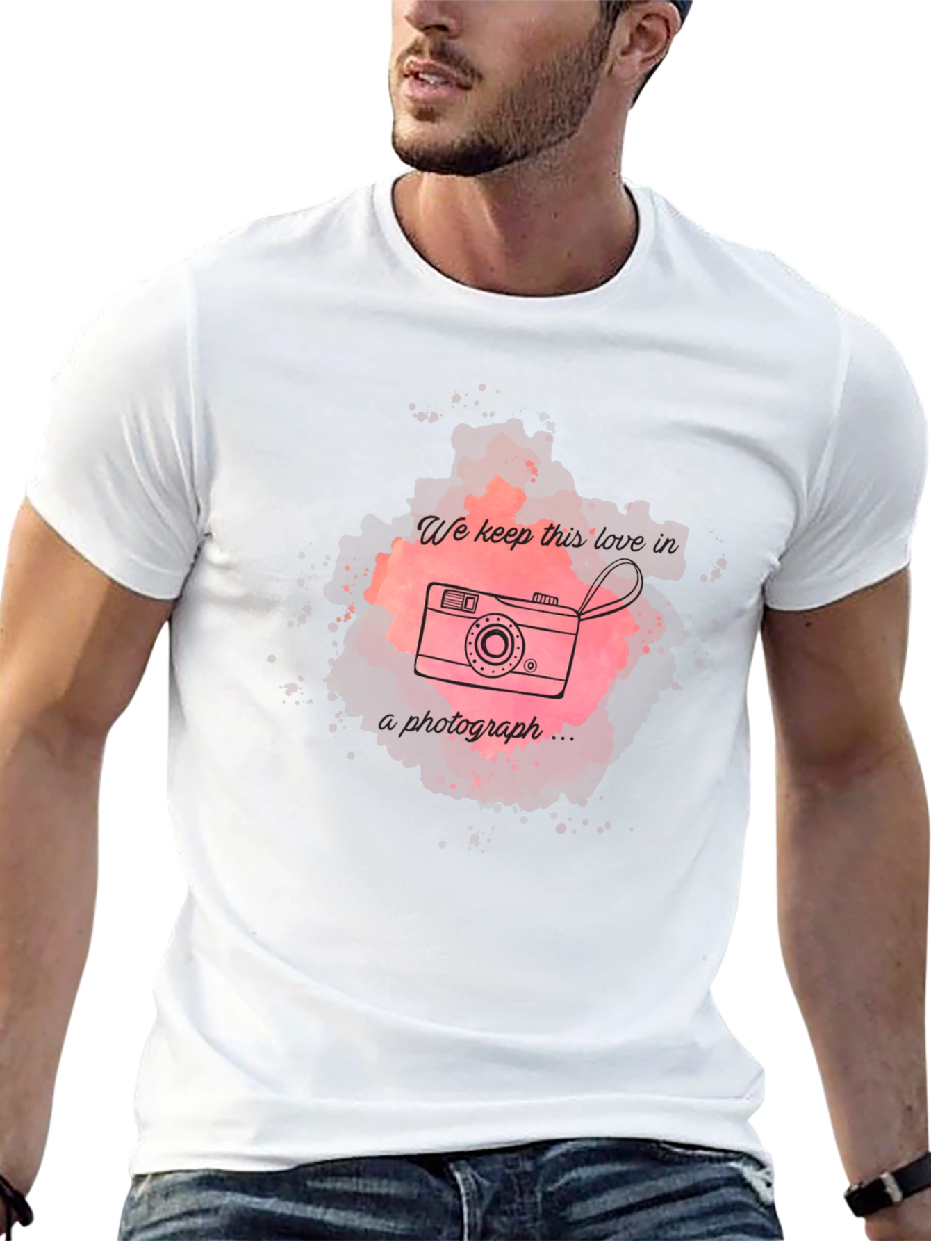 Retro Camera Graphic Tee -  Photograph Design