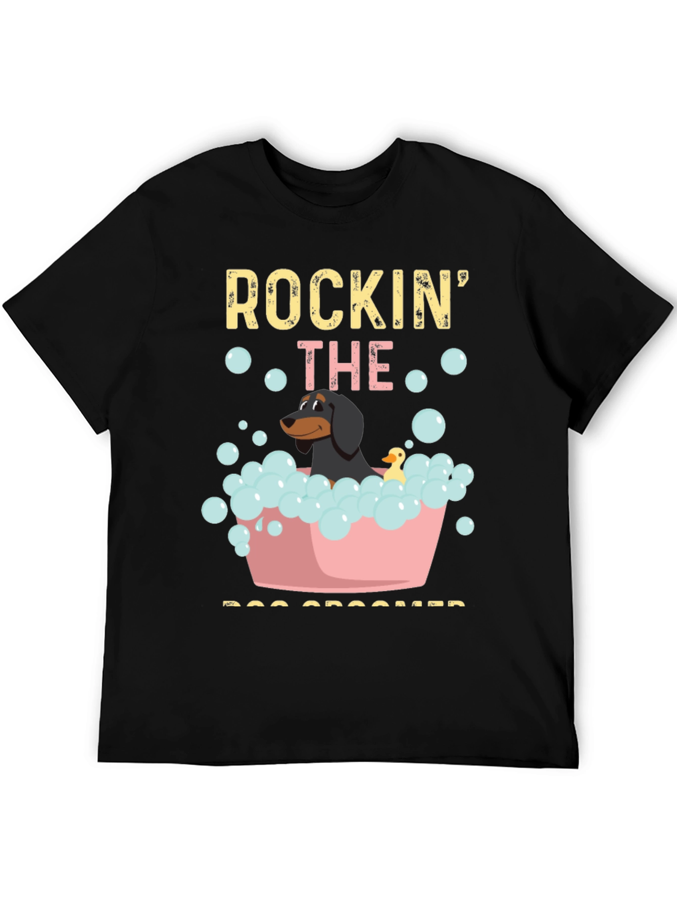 Rockin The Dog Groomer T-Shirt