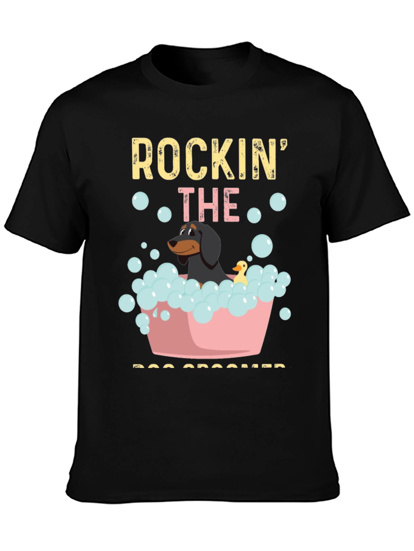 Rockin The Dog Groomer T-Shirt