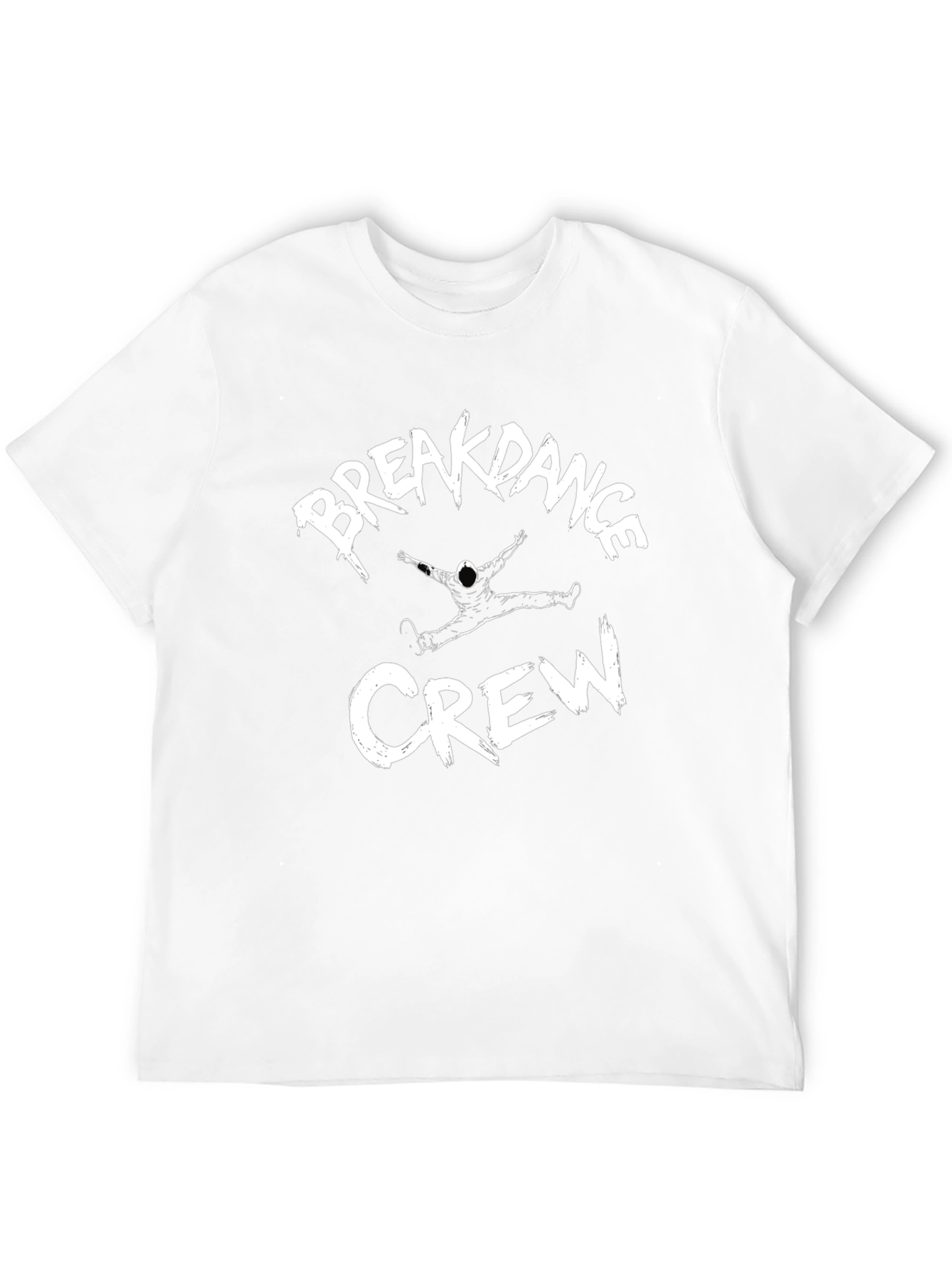 Breakdance Crew Black Graphic Tee