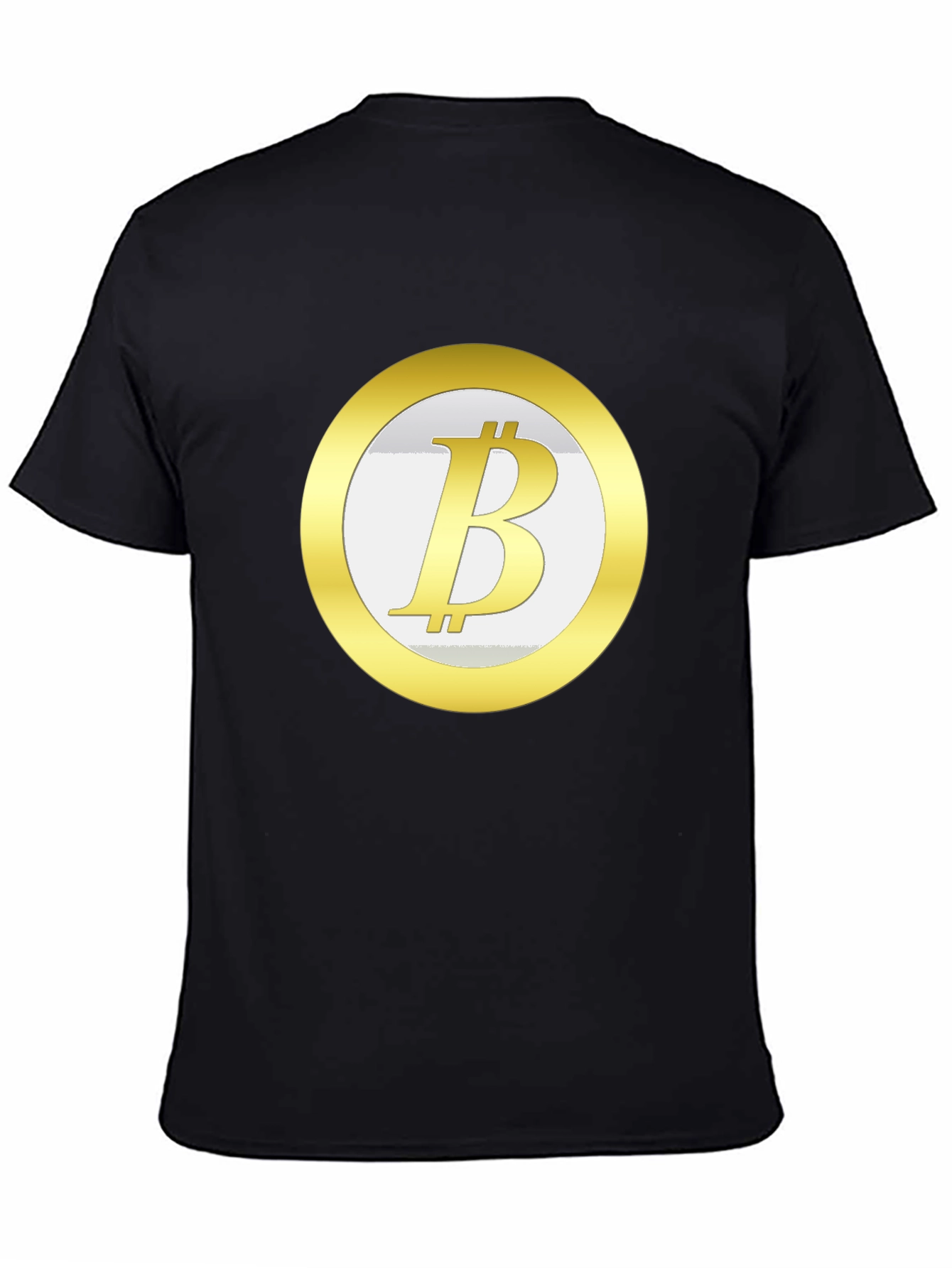Bitcoin Logo T-Shirt - Black Crypto Tee