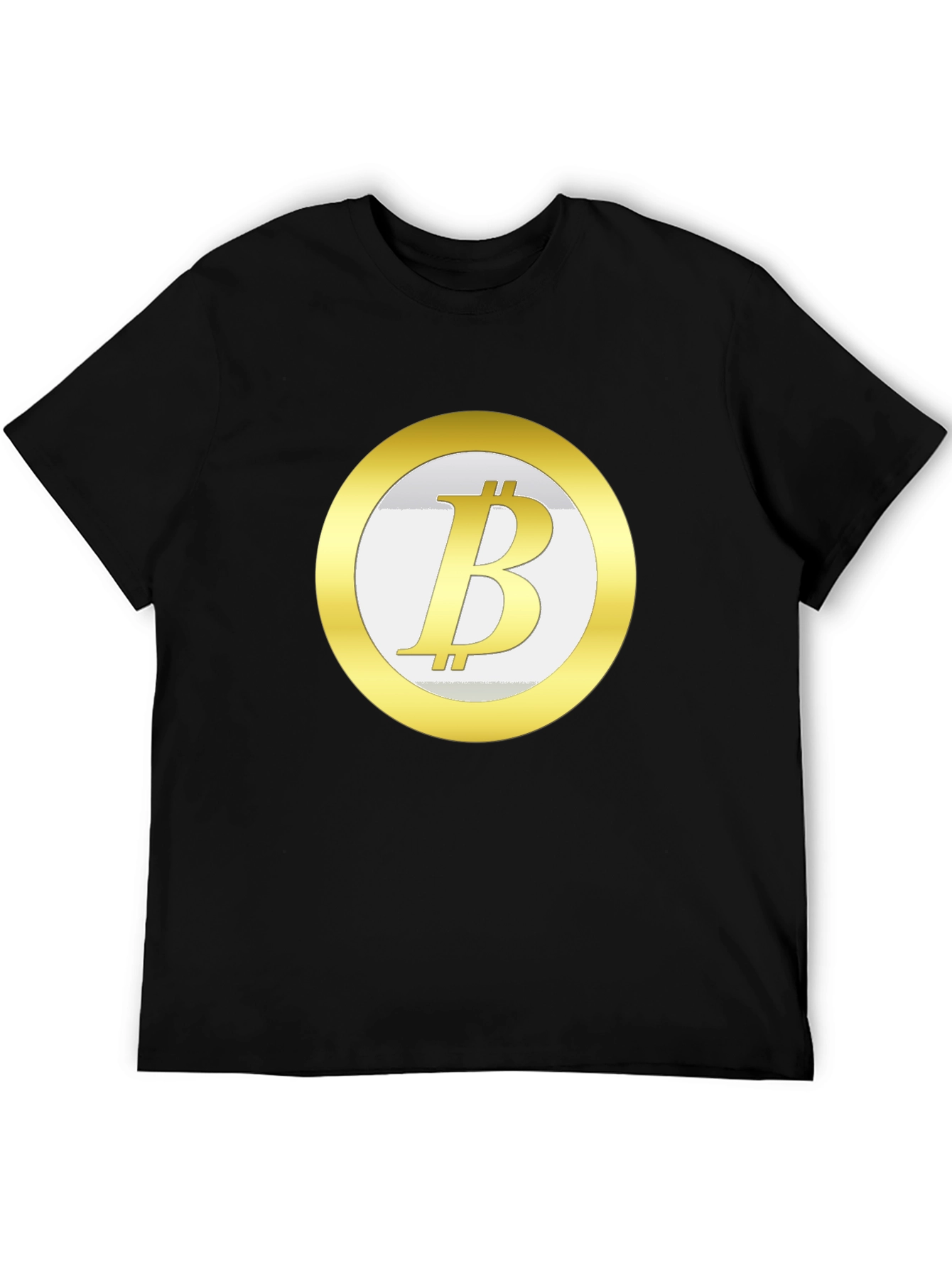 Bitcoin Logo T-Shirt - Black Crypto Tee