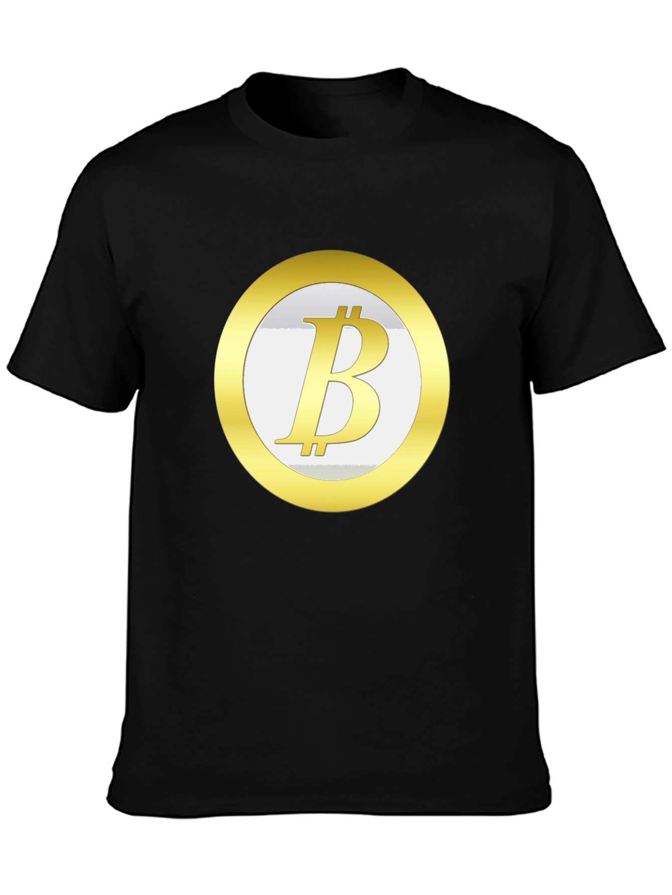 Bitcoin Logo T-Shirt - Black Crypto Tee