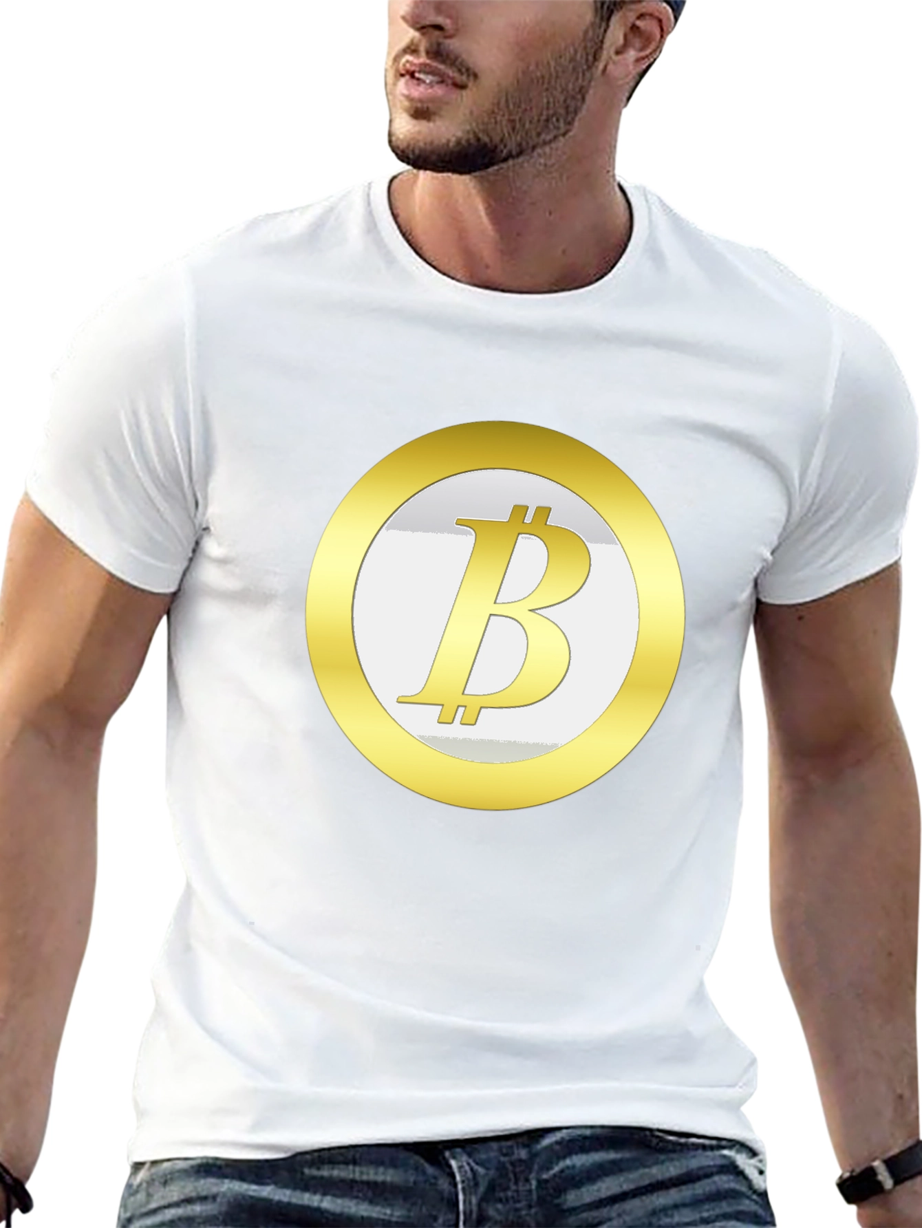 Bitcoin Logo T-Shirt - Black Crypto Tee