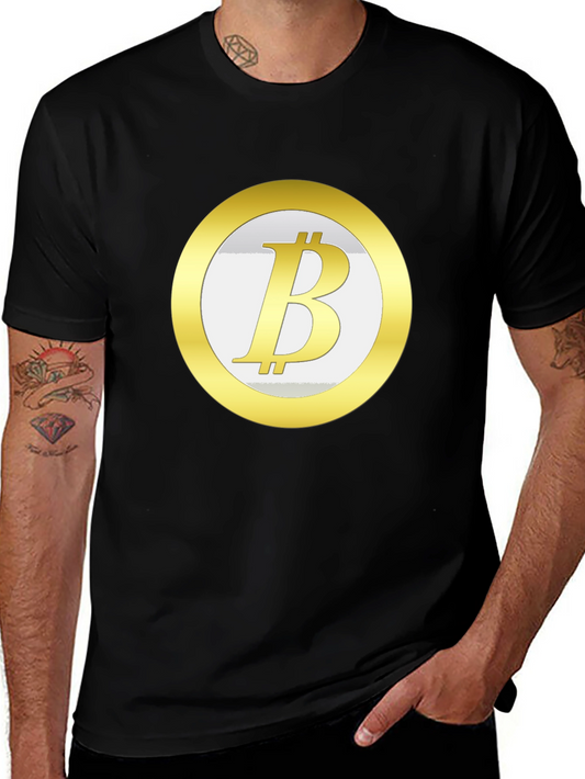 Bitcoin Logo T-Shirt - Black Crypto Tee