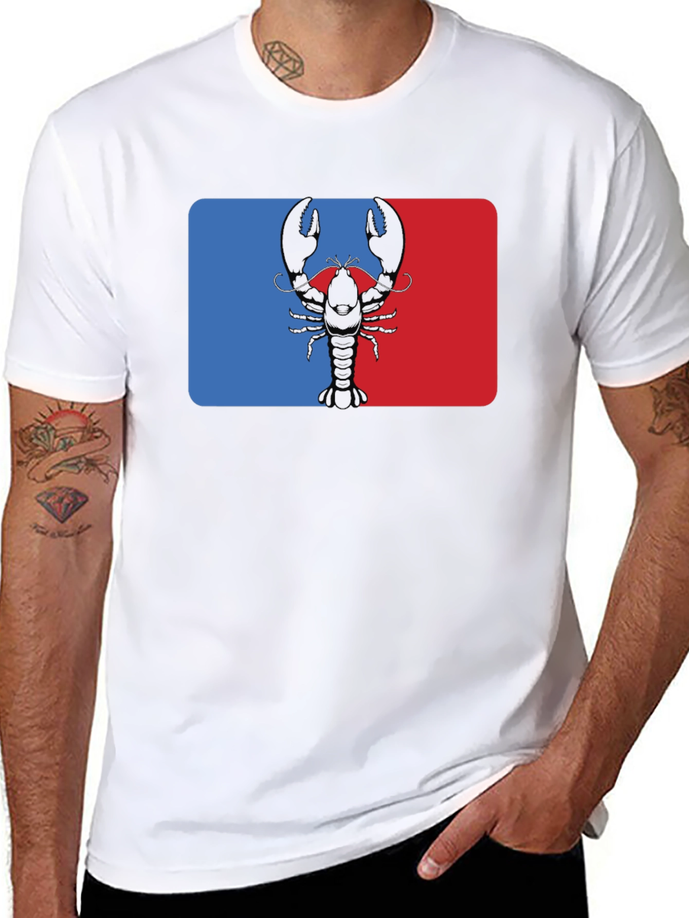 Lobster Graphic Tee - Modern Style