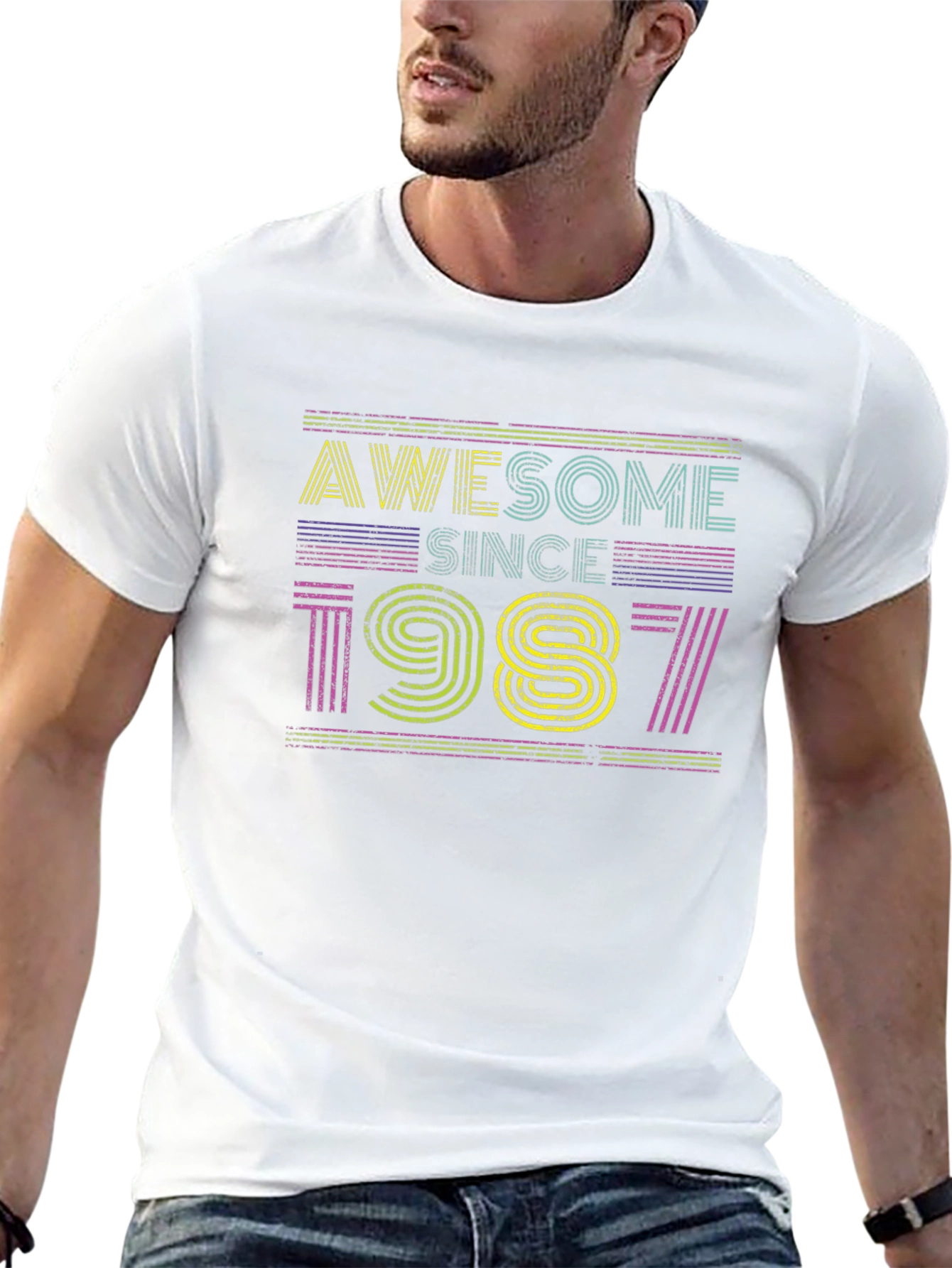 Awesome Since 1987 Graphic T-Shirt
