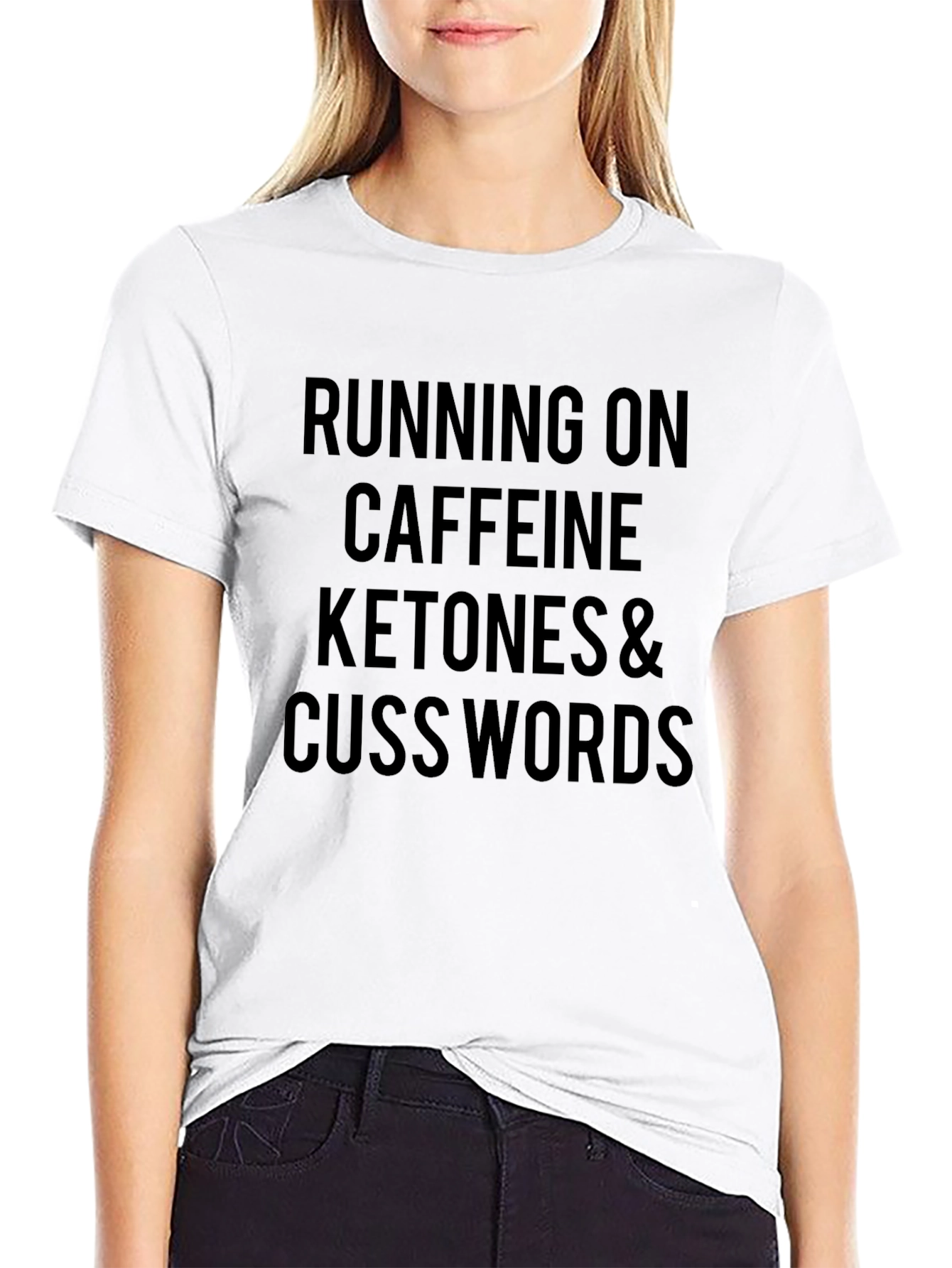 Caffeine Ketones & Cuss Words T-Shirt