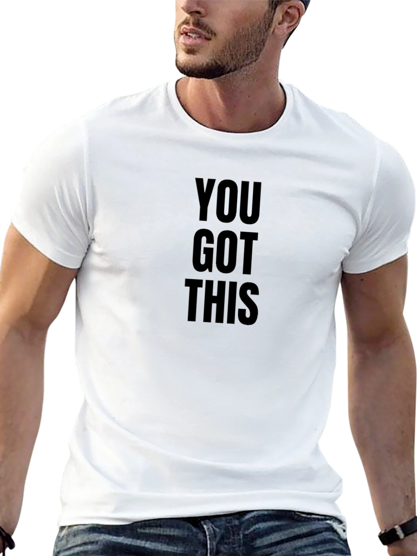 Motivational You Got This Black T-Shirt