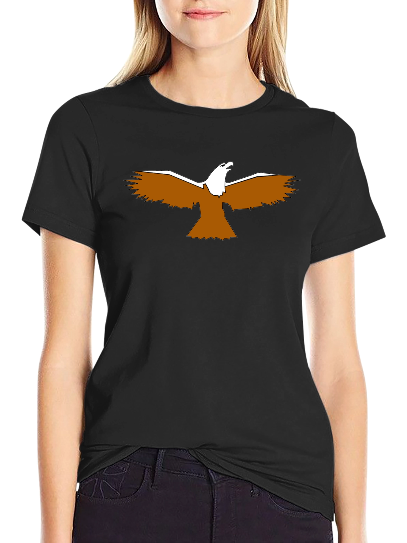 Eagle Graphic Black T-Shirt