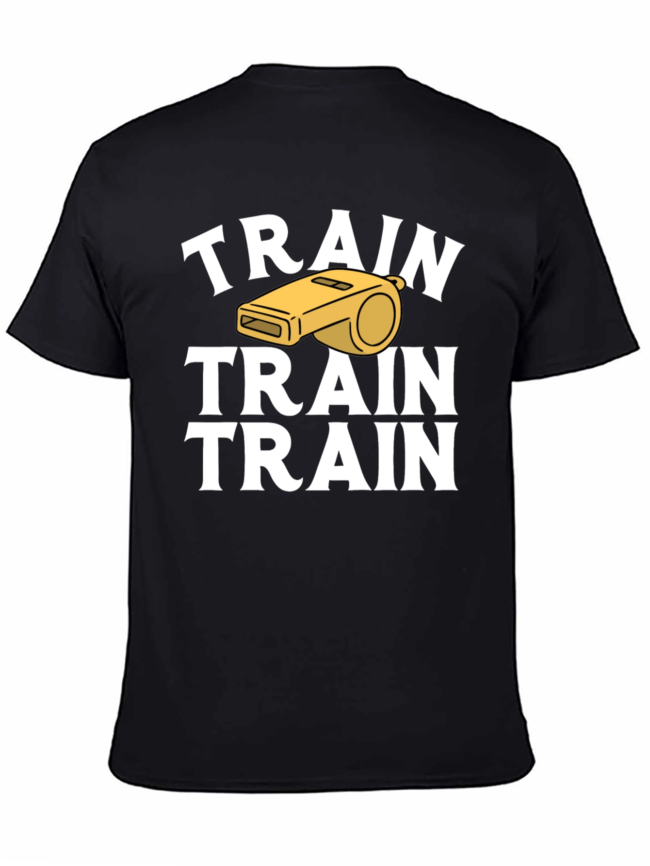 Train Whistle Graphic T-Shirt