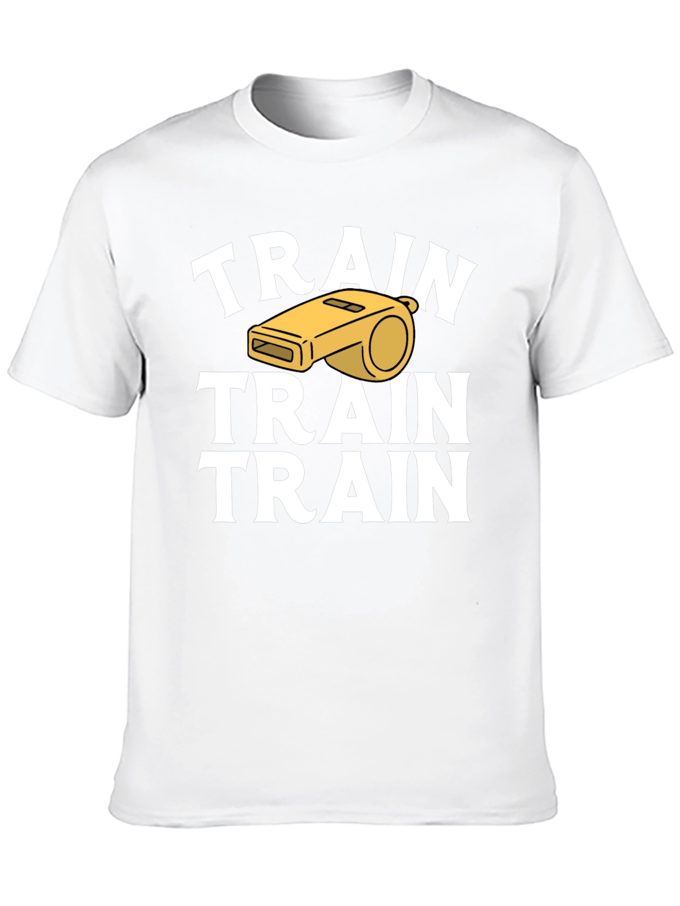 Train Whistle Graphic T-Shirt