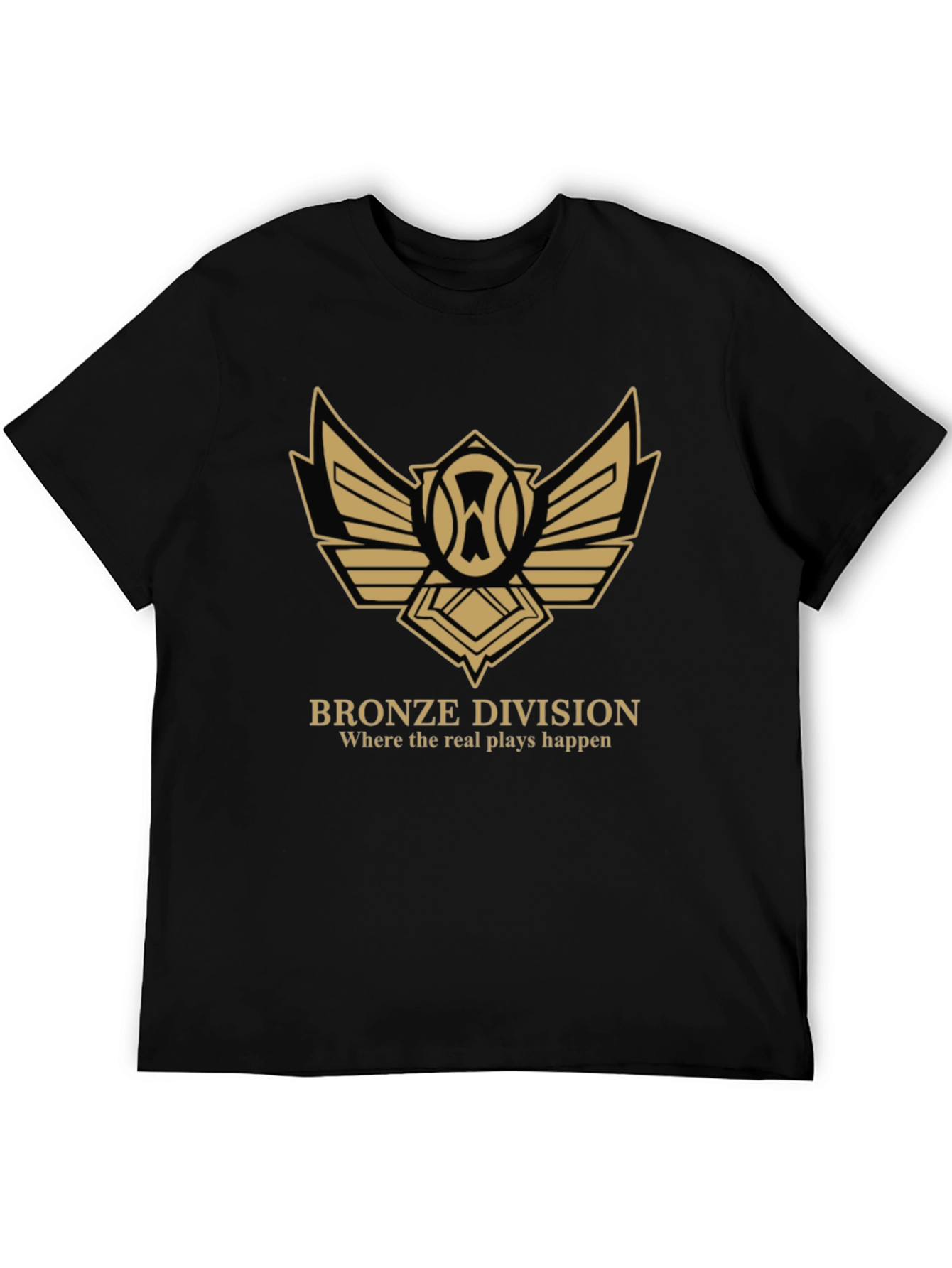 Bronze Division Graphic T-Shirt - Gamer Style