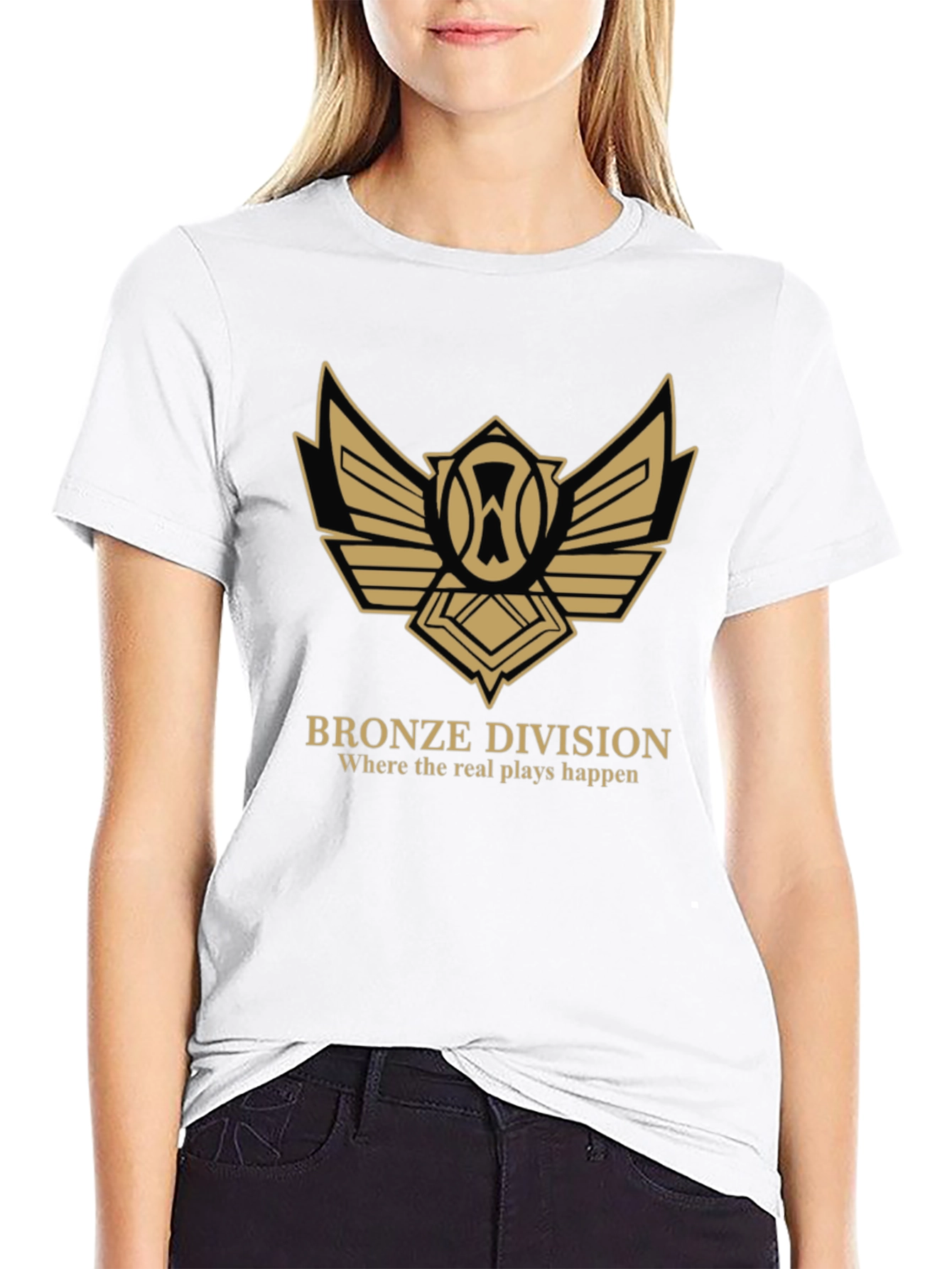 Bronze Division Graphic T-Shirt - Gamer Style