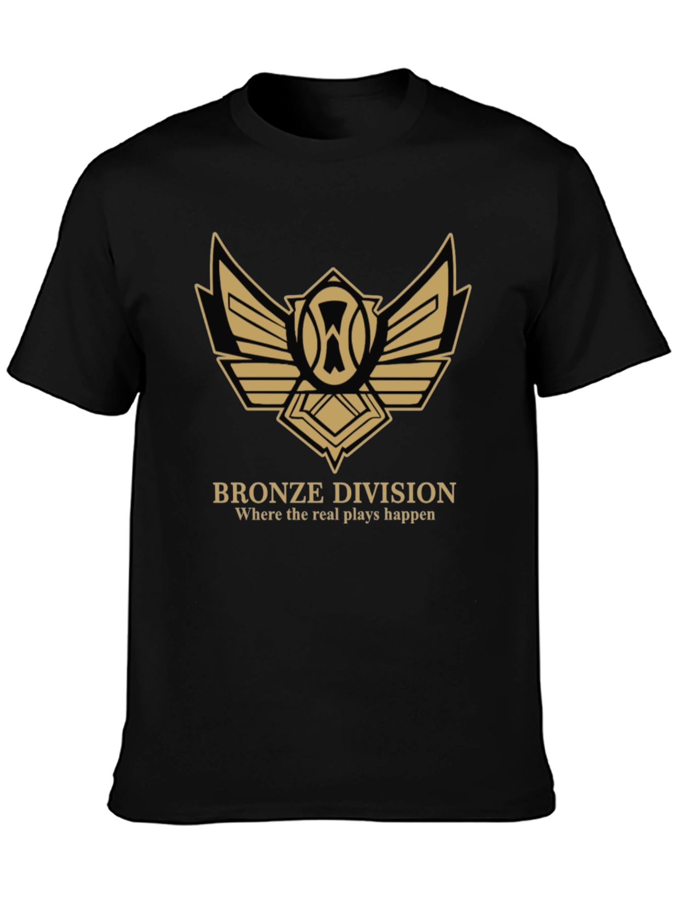 Bronze Division Graphic T-Shirt - Gamer Style