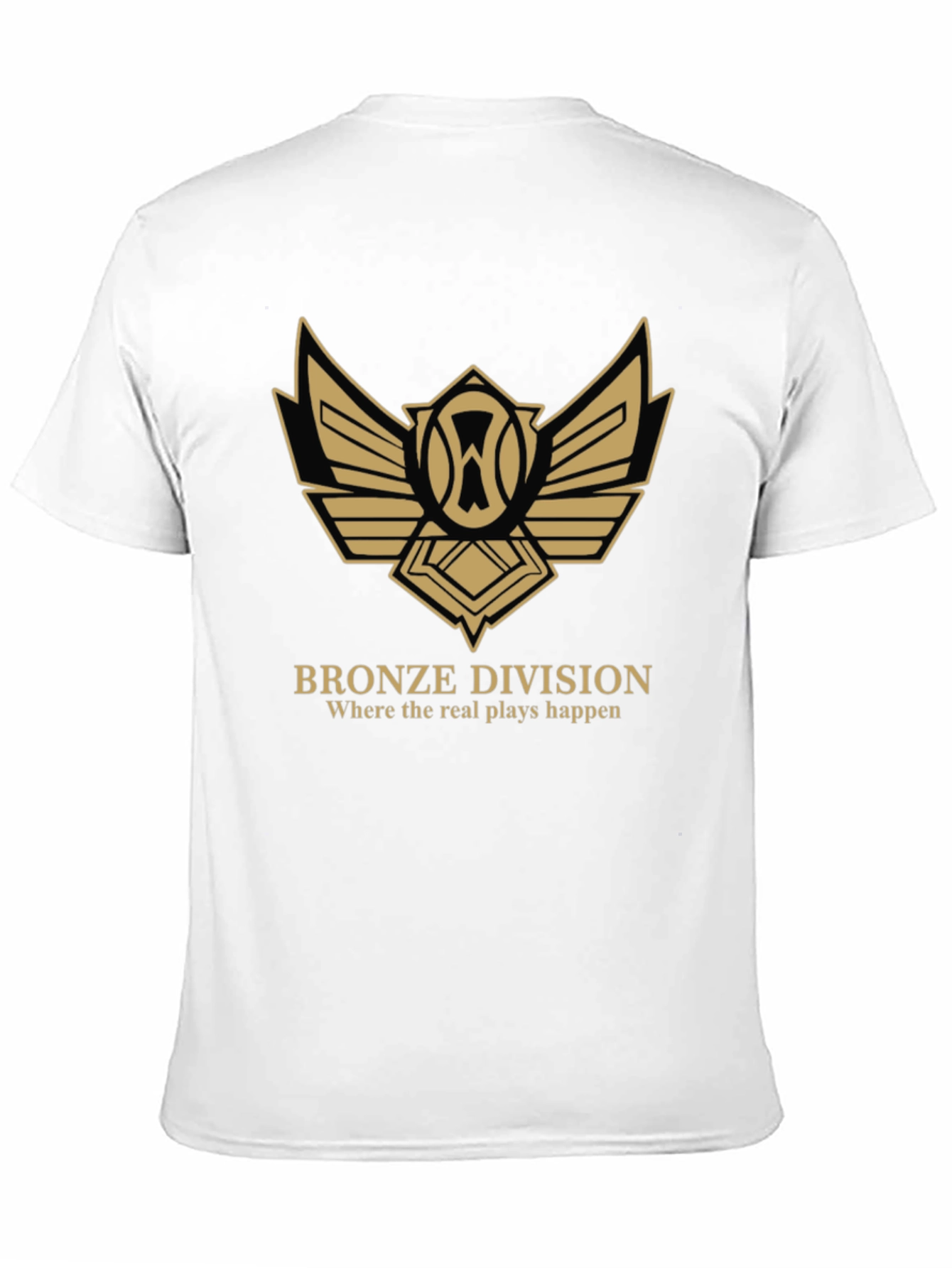 Bronze Division Graphic T-Shirt - Gamer Style