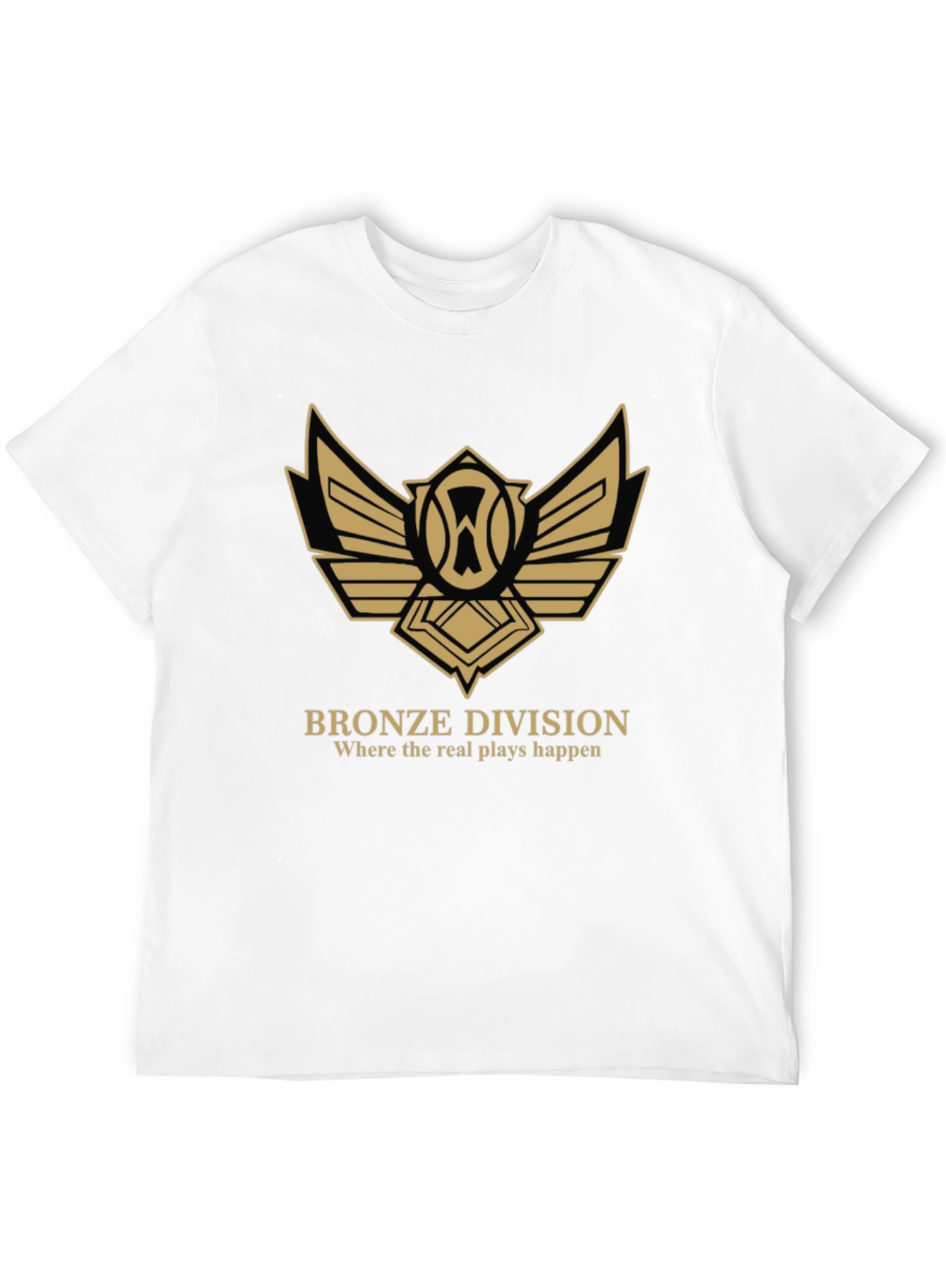 Bronze Division Graphic T-Shirt - Gamer Style