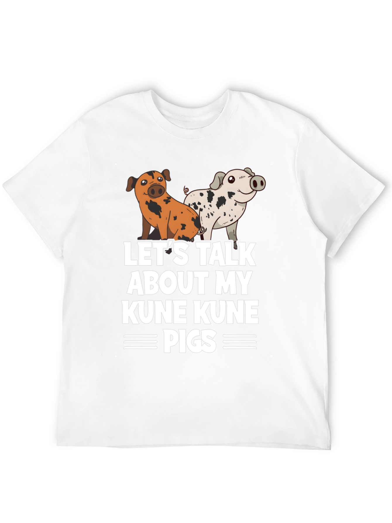 Kune Kune Pigs Graphic T-Shirt