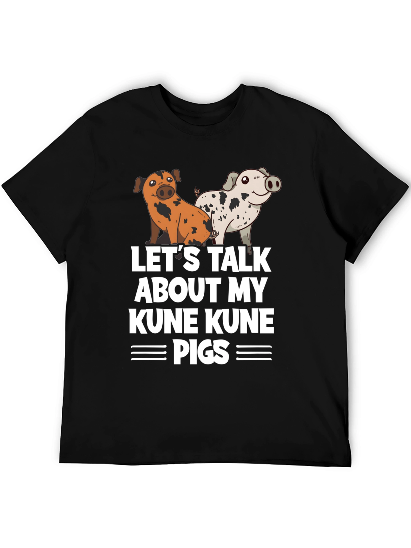 Kune Kune Pigs Graphic T-Shirt