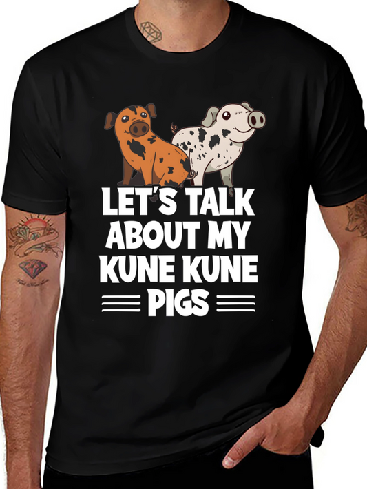 Kune Kune Pigs Graphic T-Shirt