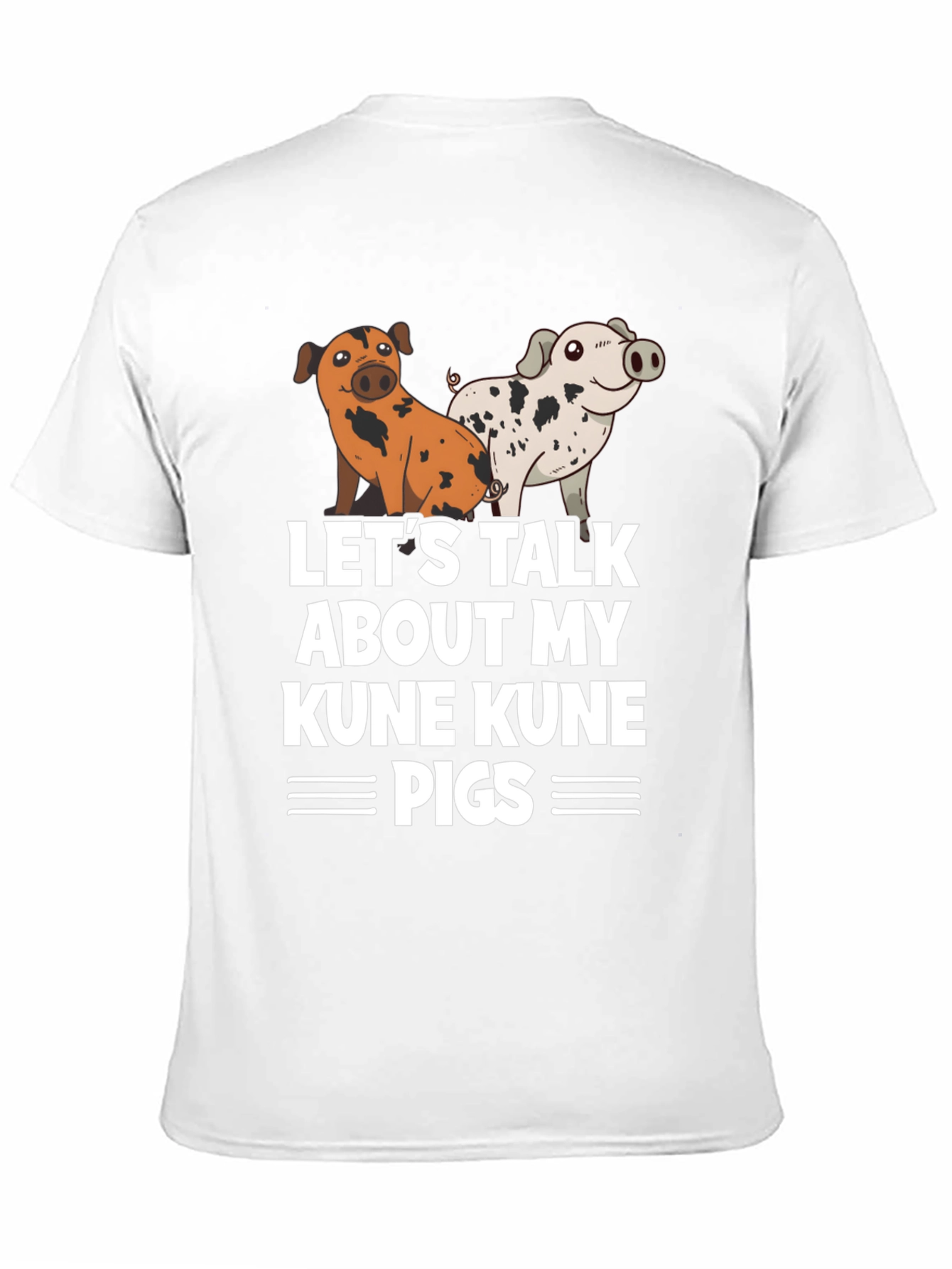 Kune Kune Pigs Graphic T-Shirt