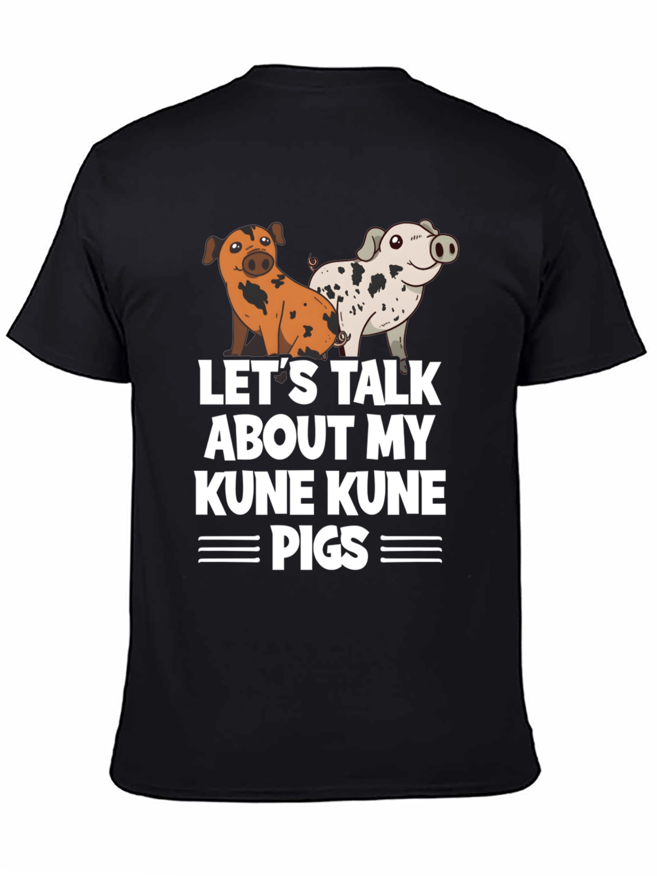 Kune Kune Pigs Graphic T-Shirt
